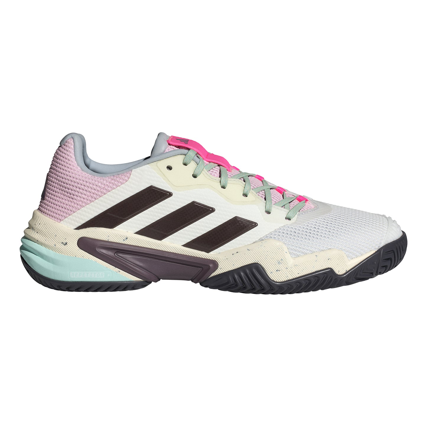 adidas Barricade 13 Allcourt schoen Heren - wit, veelkleurig