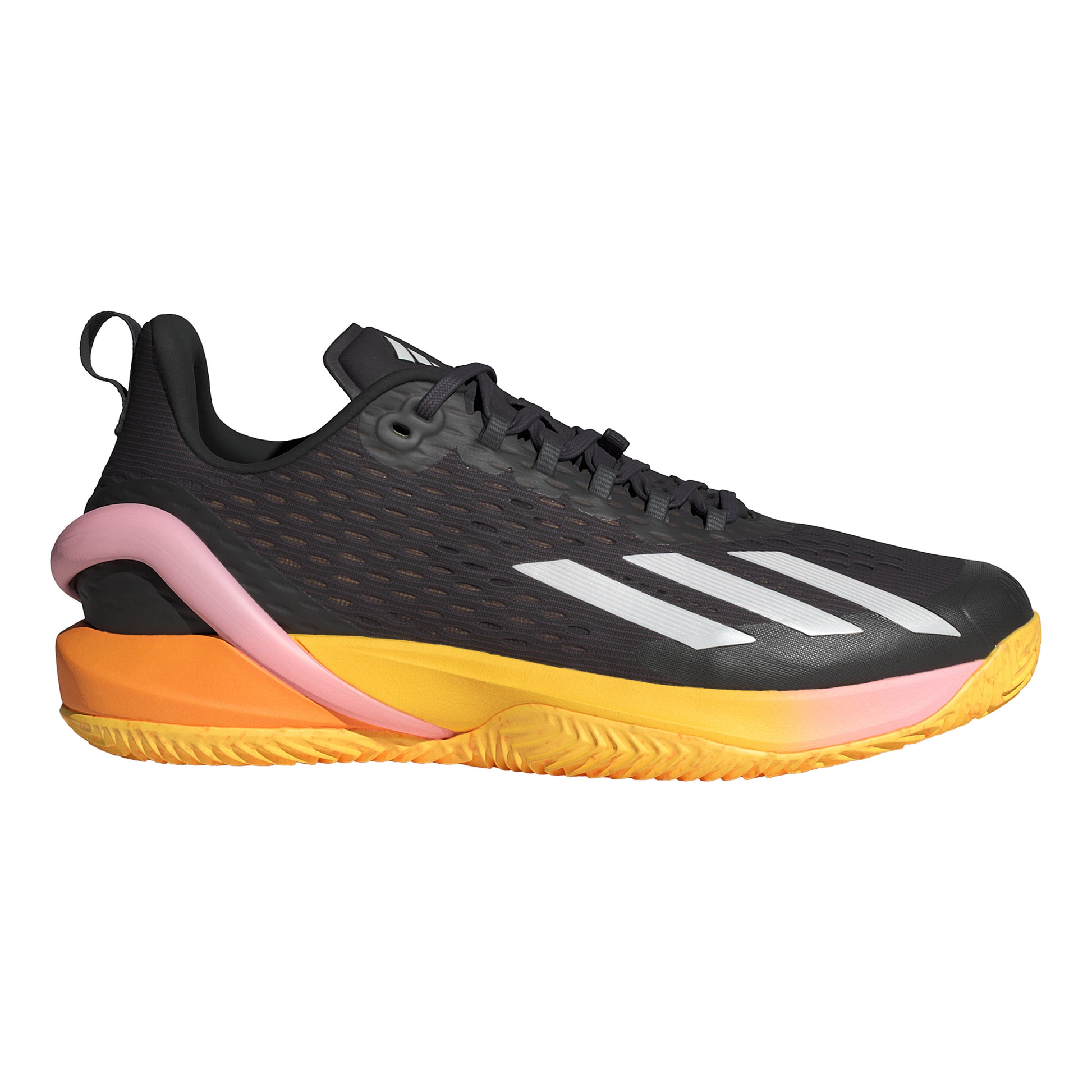 adidas Adizero Cybersonic Gravelschoen Heren - zwart, oranje