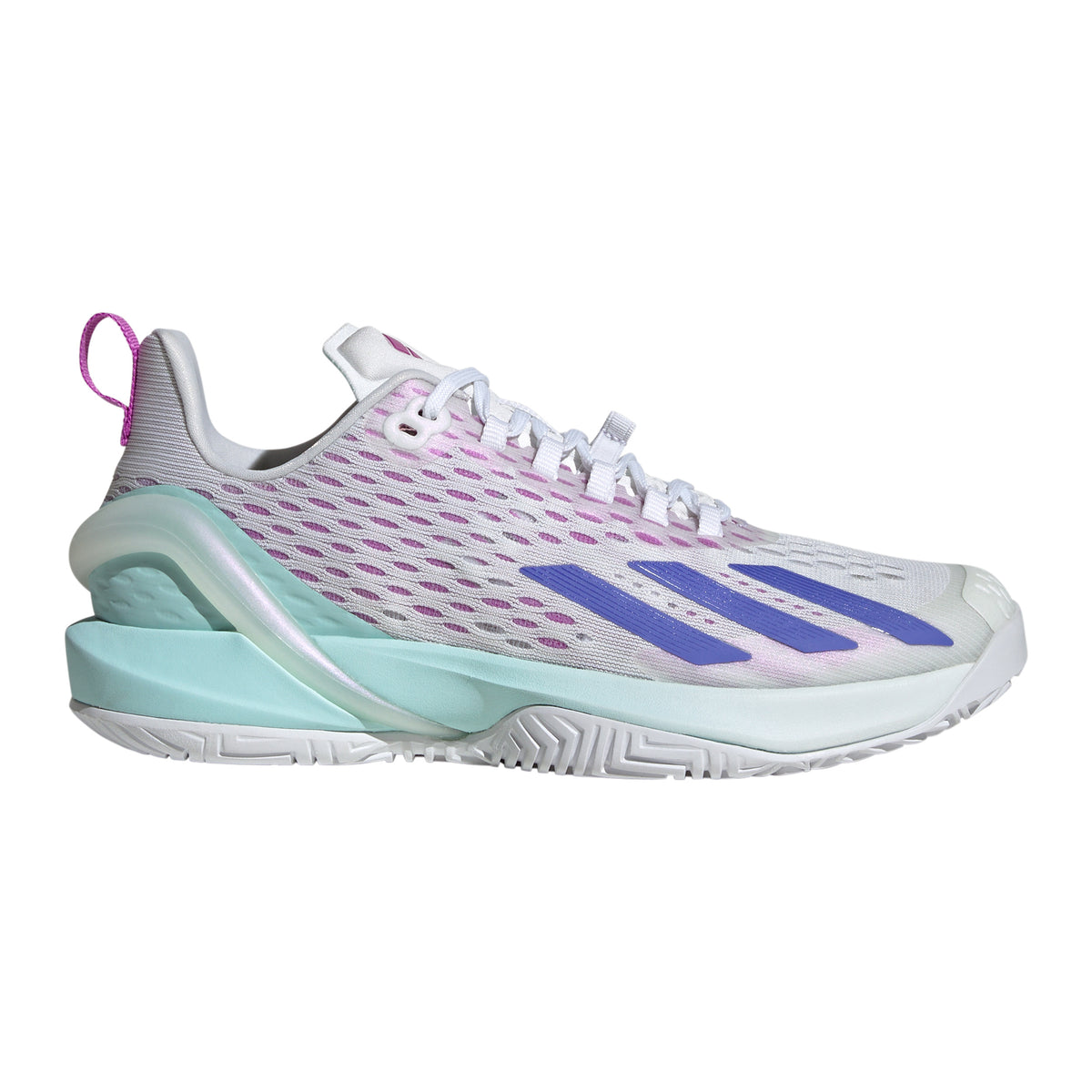 adidas Adizero Cybersonic Chaussures toutes surfaces Femmes - gris clair, menthe