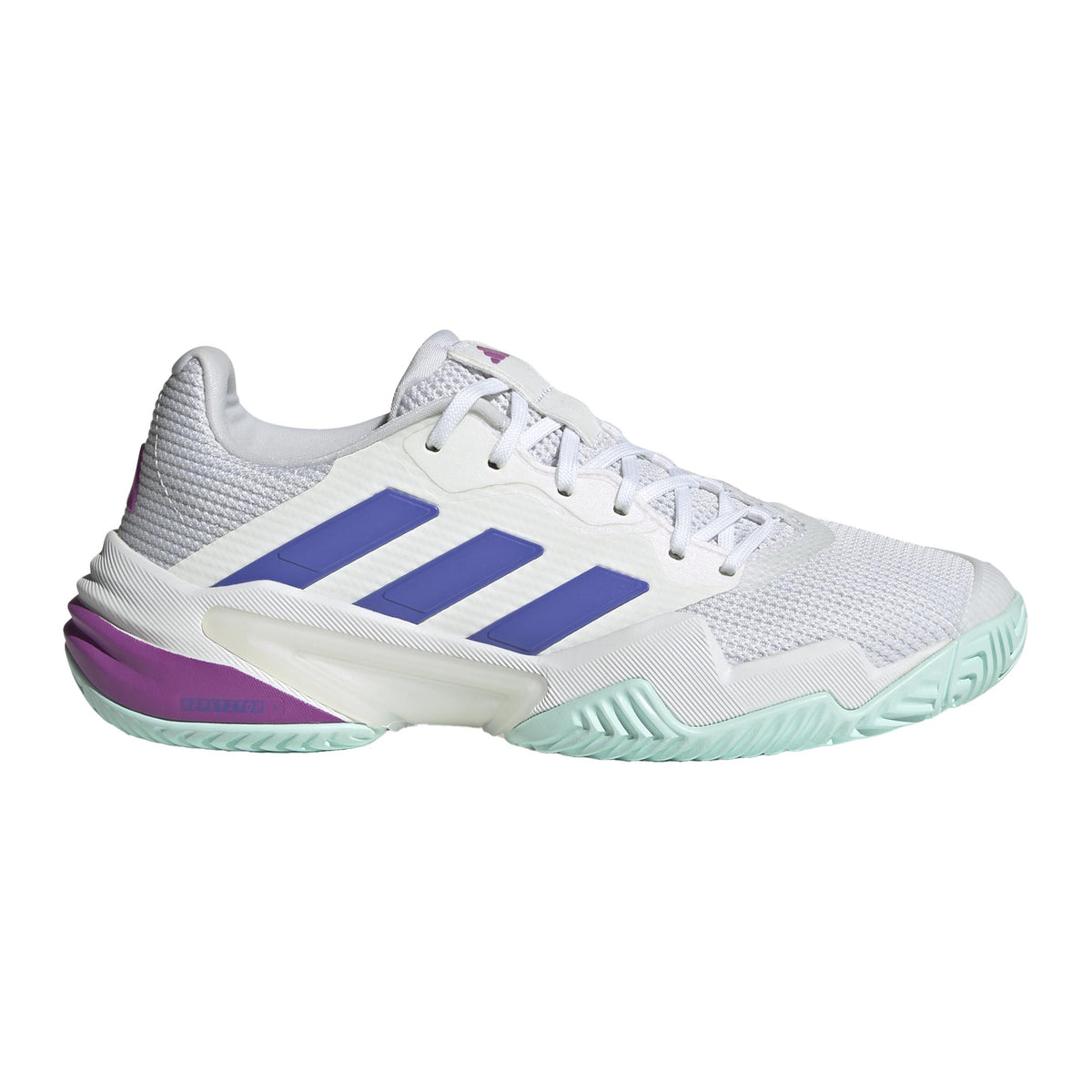adidas Barricade 13 Chaussures toutes surfaces Femmes - blanc, bleu
