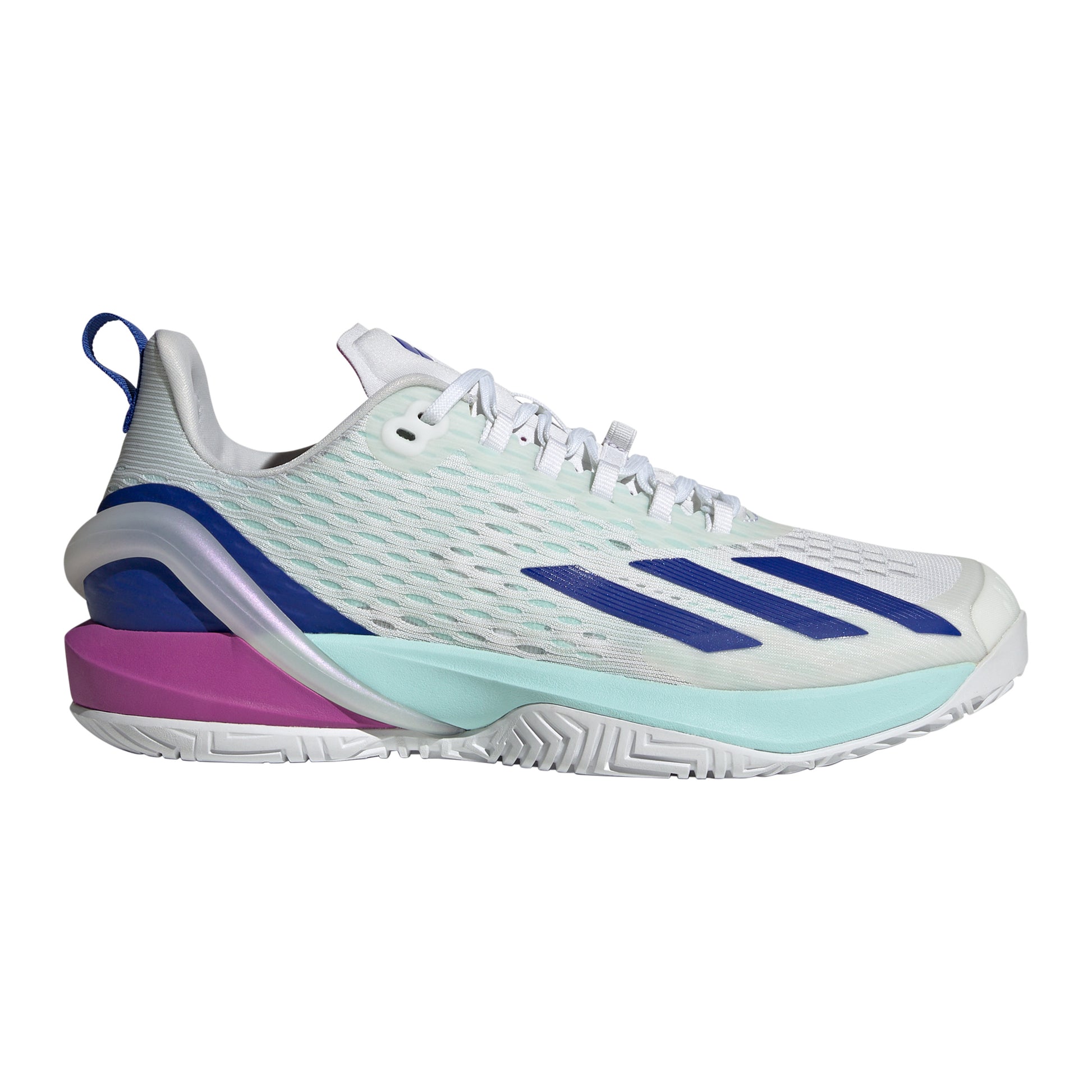 adidas Adizero Cybersonic Chaussures toutes surfaces Hommes - blanc, menthe