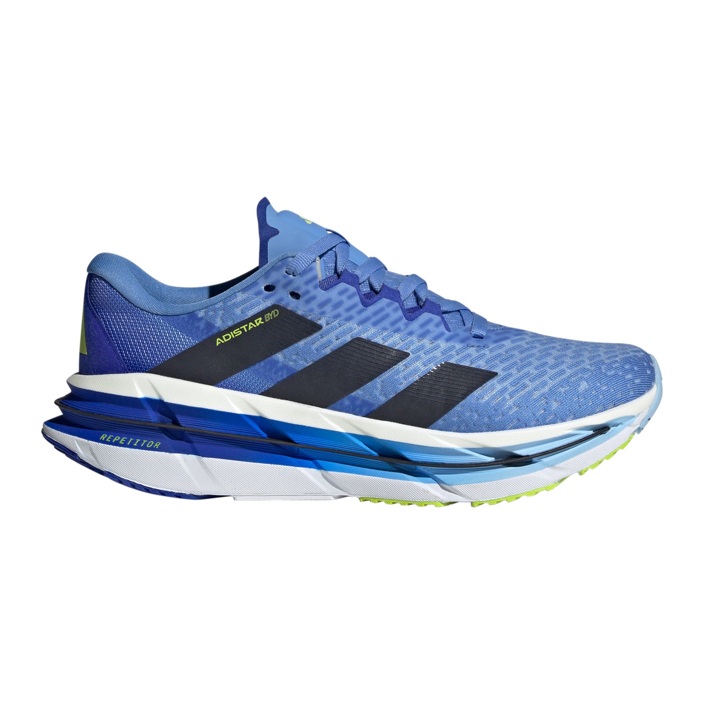 adidas Adistar BYD Chaussure de running avec stabilisateurs Hommes - lilas, bleu foncé