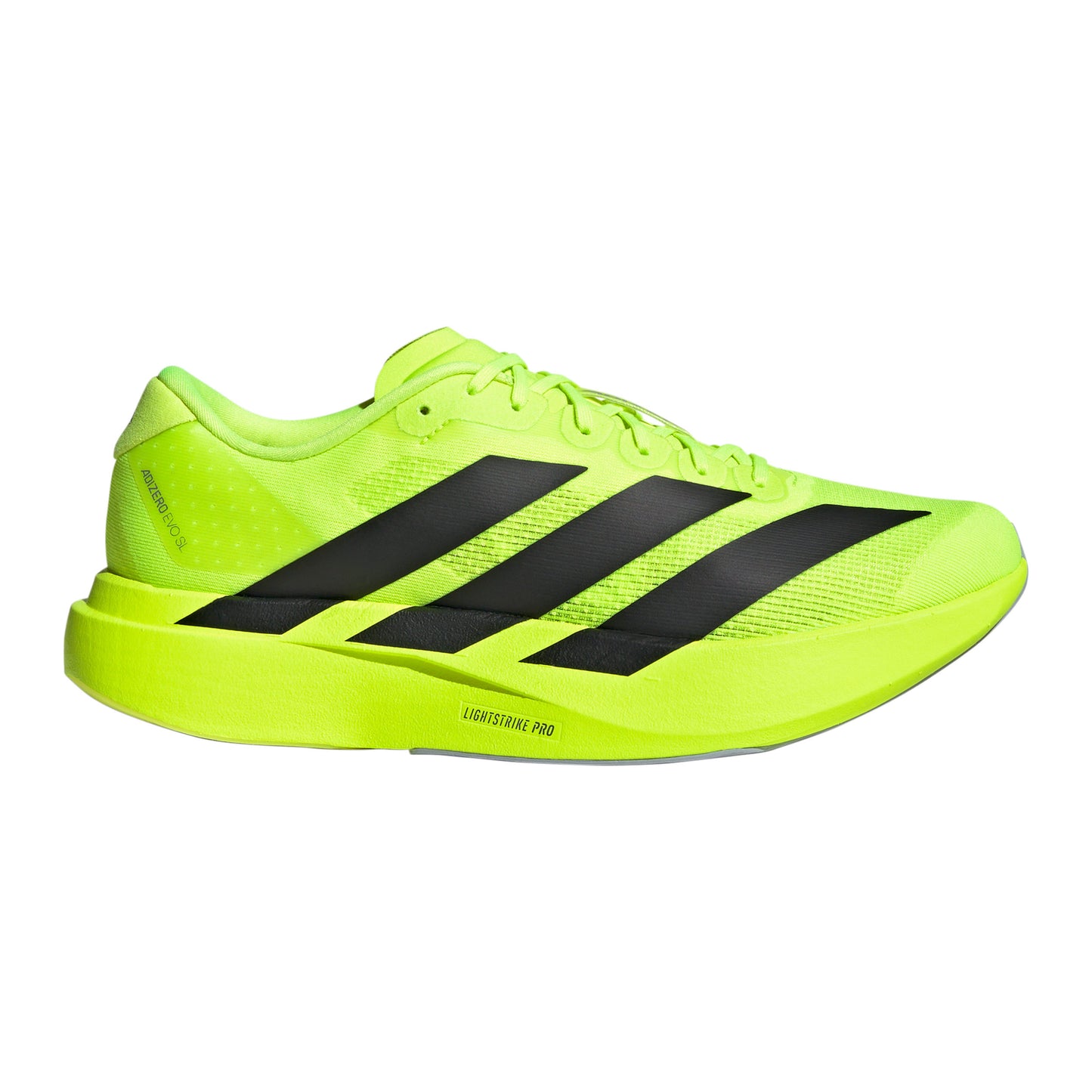 adidas adizero Evo SL Chaussure de compétition Hommes - jaunes fluo, noir