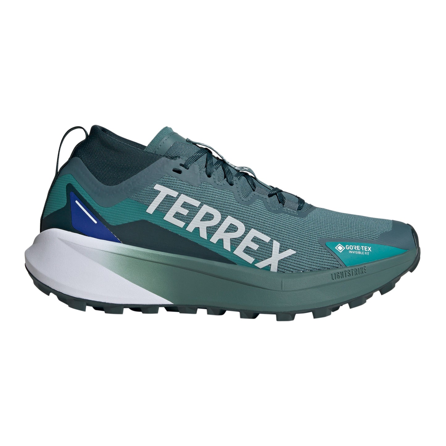 adidas Terrex Agravic GTX Chaussure trail Hommes - vert foncé, blanc