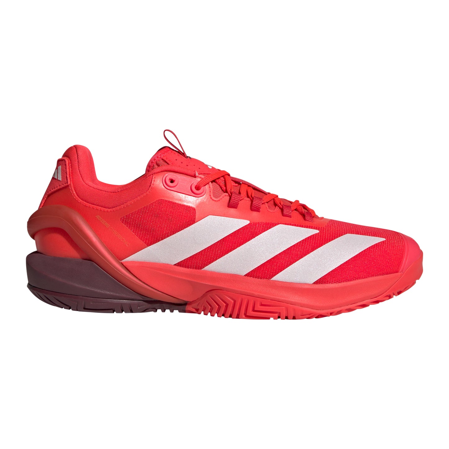 adidas Adizero Cybersonic Chaussures toutes surfaces Hommes - rouge, blanc