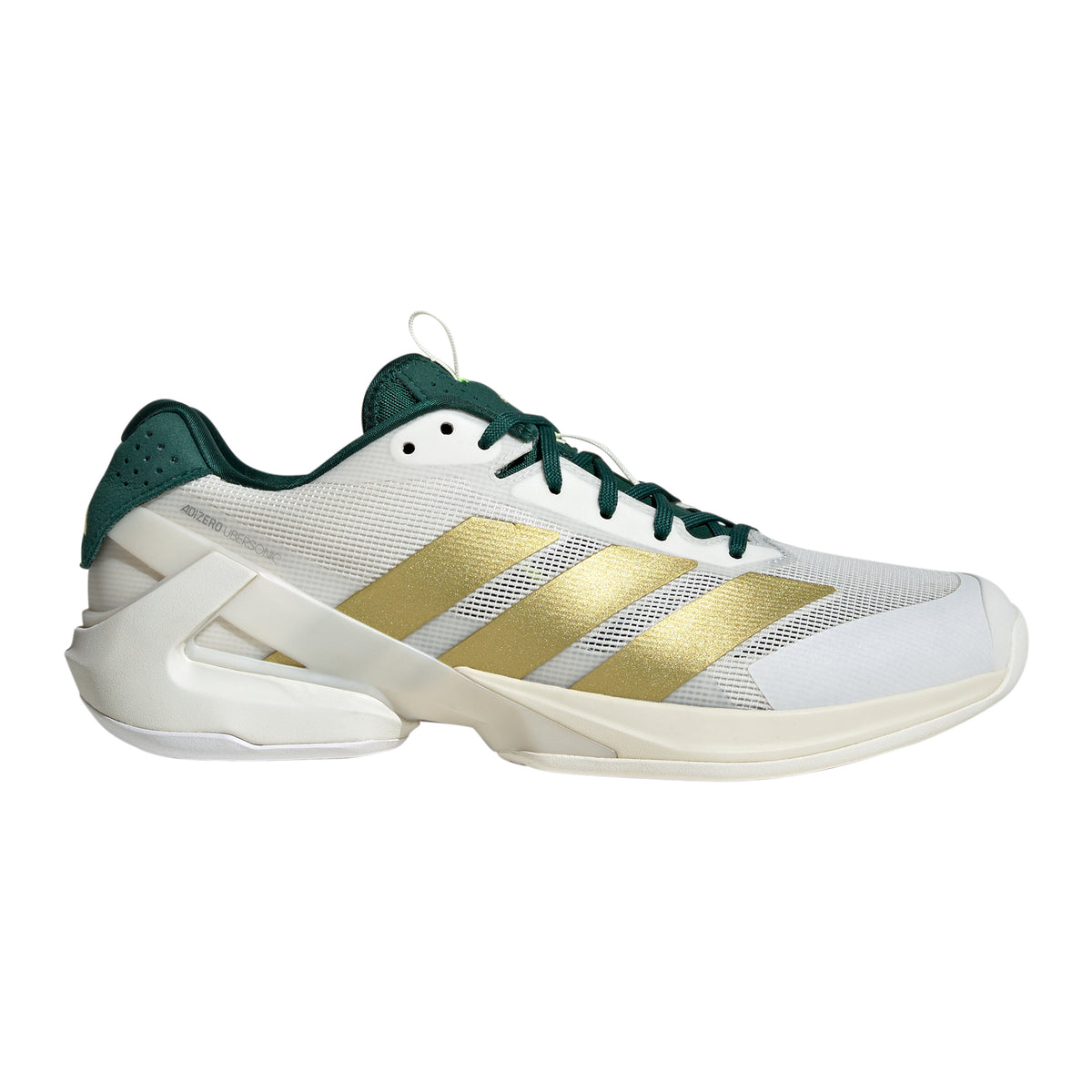 adidas adizero Ubersonic 5  Allcourt schoen Heren - wit, goud