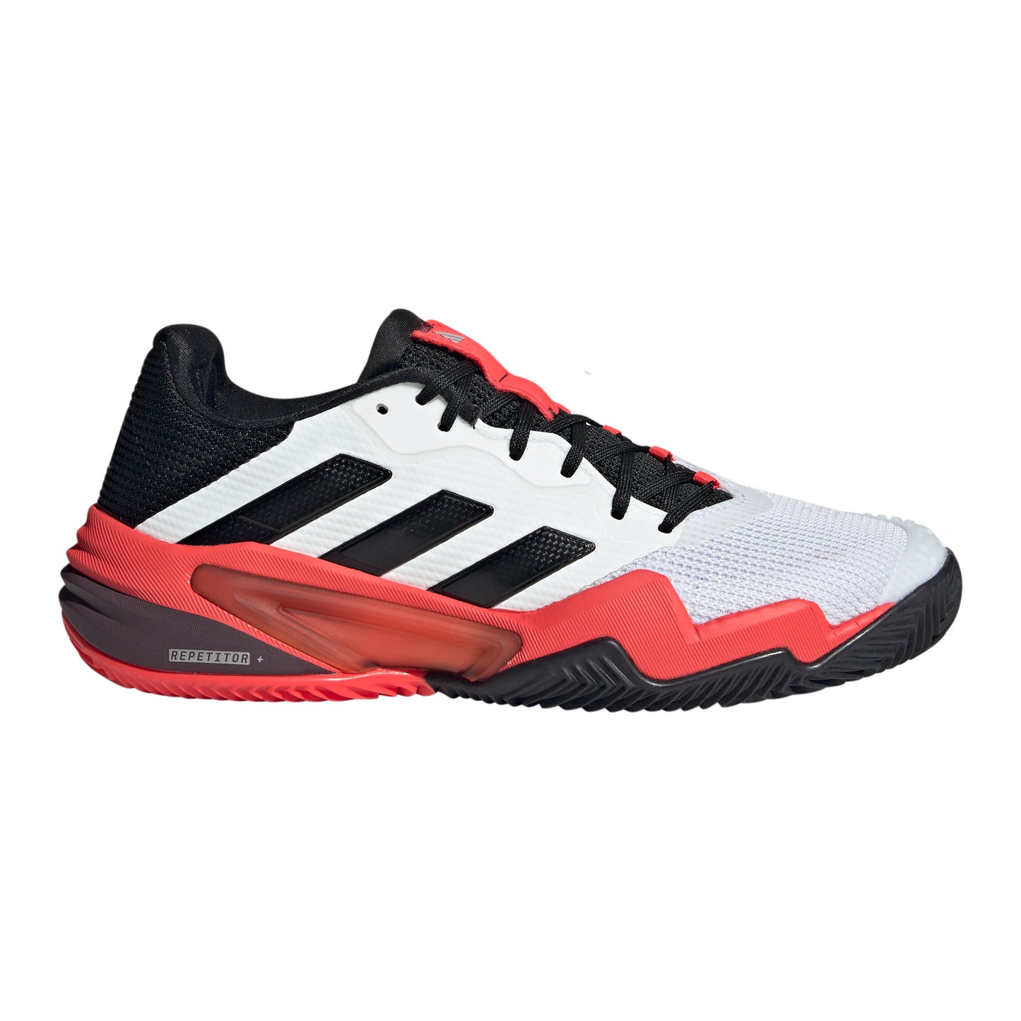 adidas Barricade 13 Gravelschoen Heren - wit, zwart