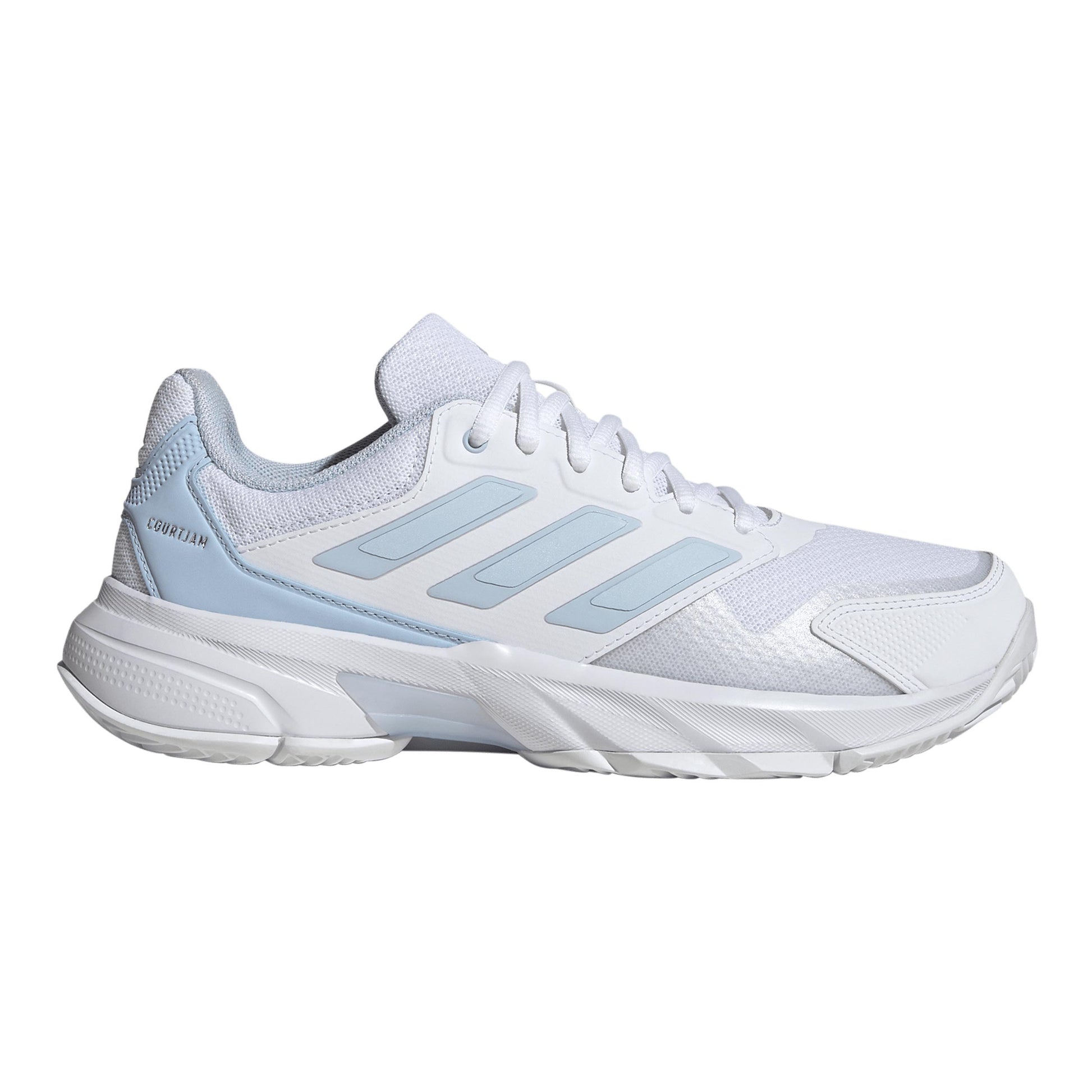 adidas CourtJam Control 3 Allcourt schoen Dames - wit, lichtblauw
