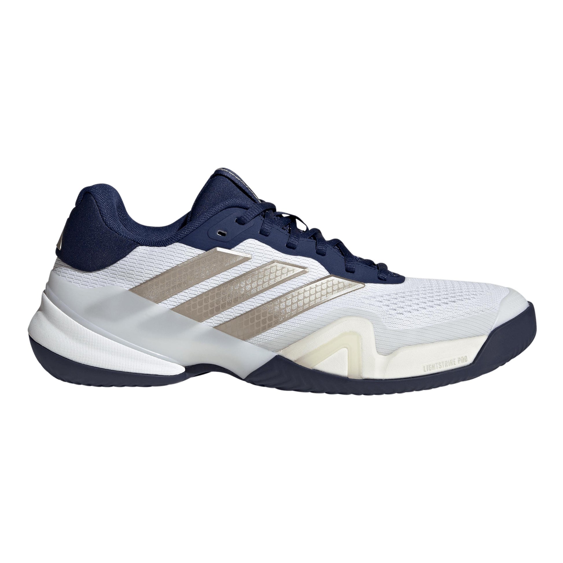 adidas Barricade 14 Gravelschoen Heren - lichtgrijs, donkerblauw