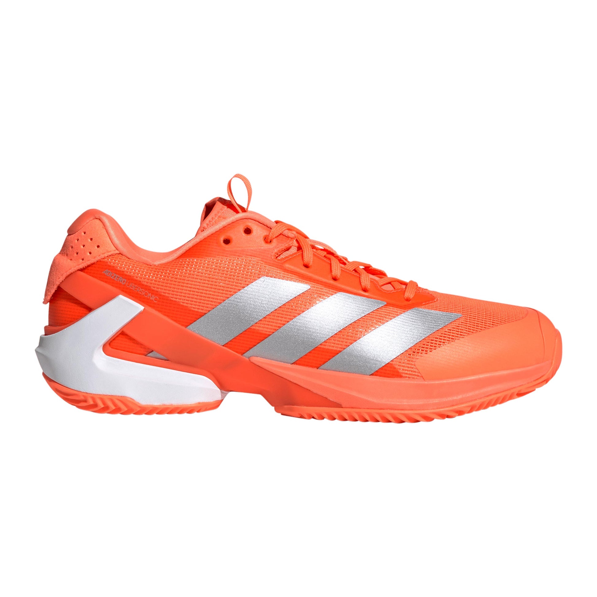 adidas adizero Ubersonic 5 Gravelschoen Heren - oranje, zilver