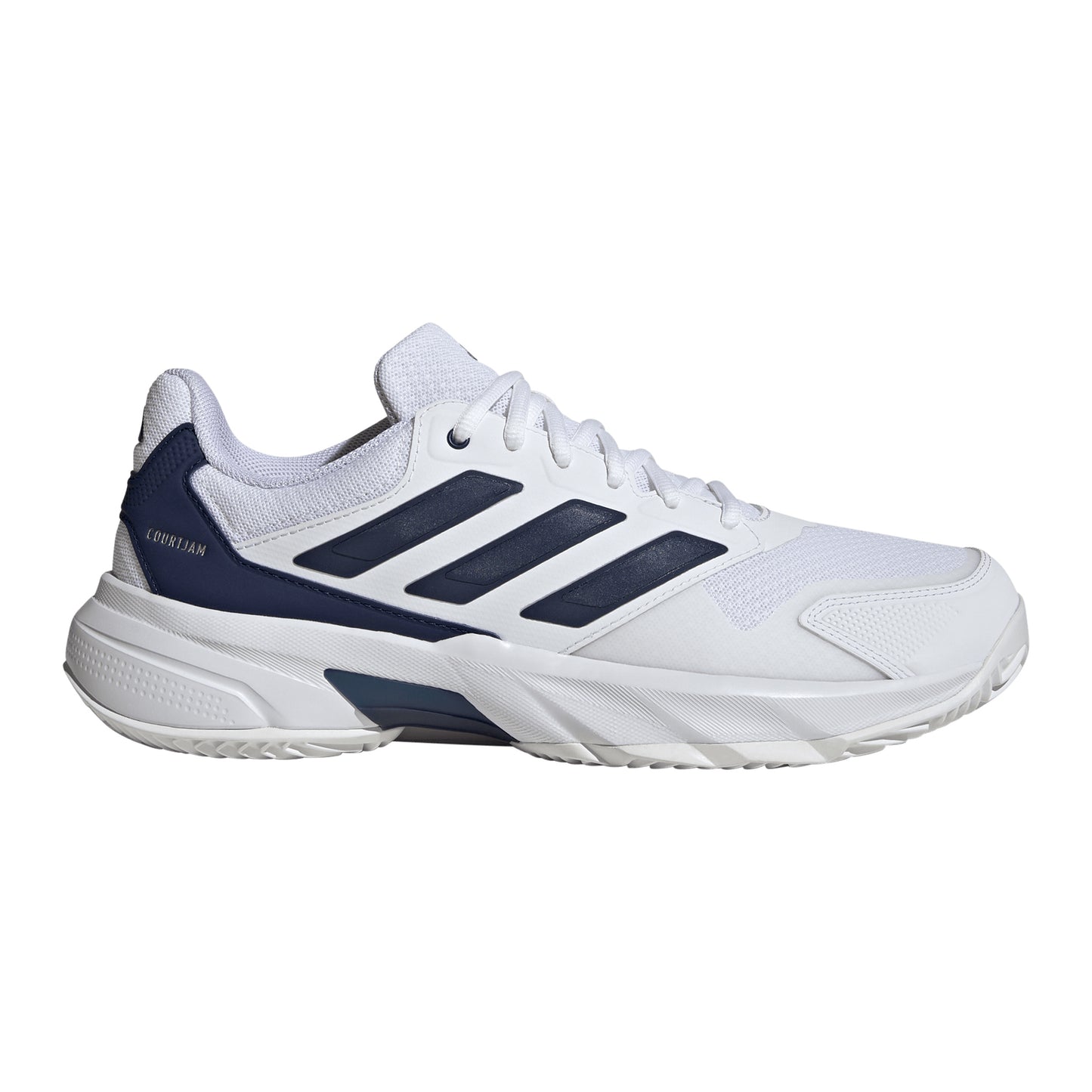 adidas CourtJam Control 3 Allcourt schoen Heren - wit, donkerblauw