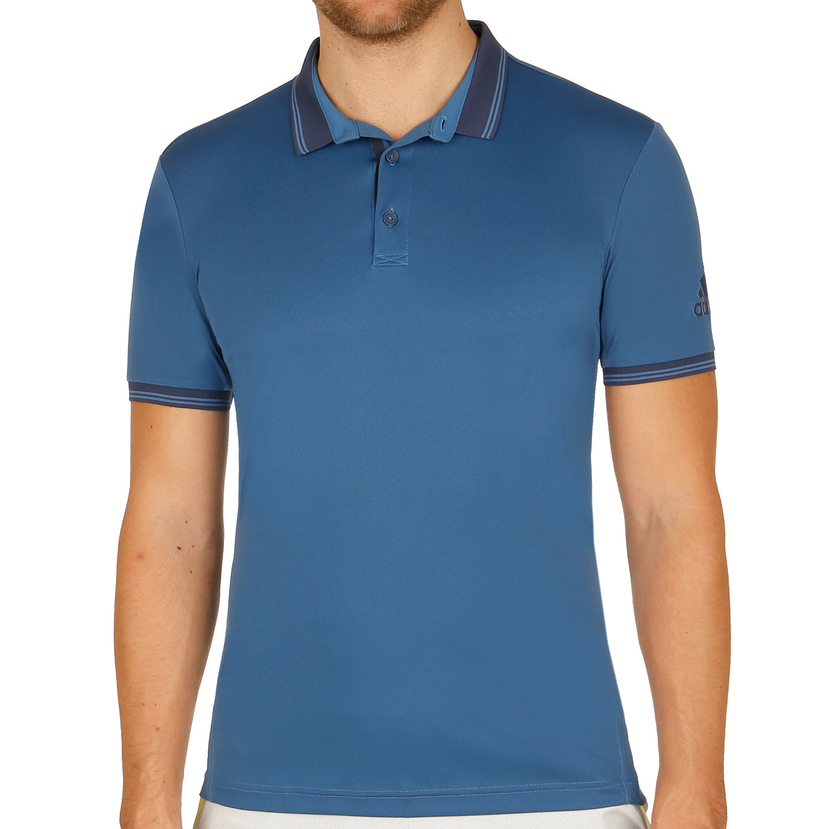 adidas Pique Polo Hommes - bleu, bleu foncé