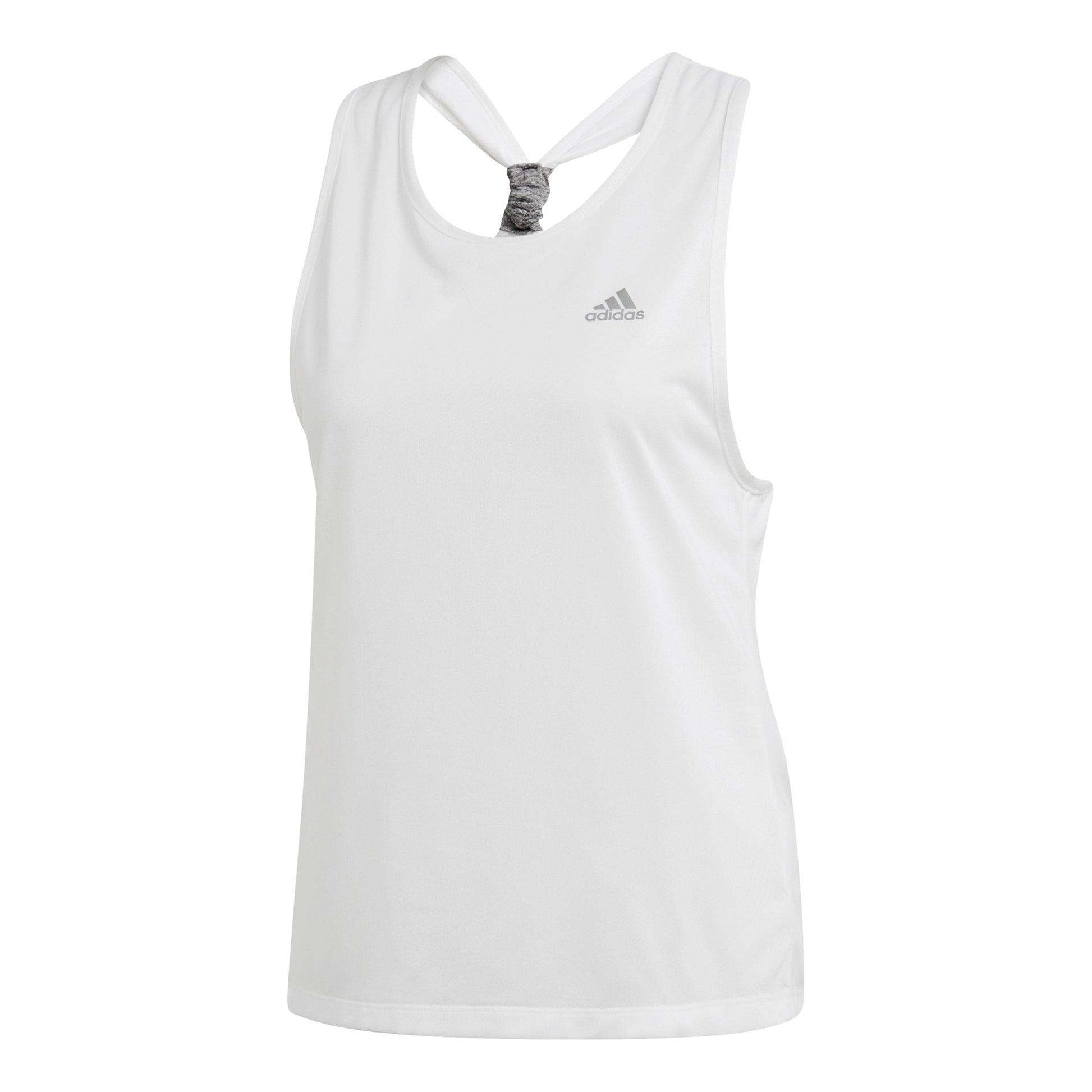 adidas Tie Tanktop Dames - wit, zilver