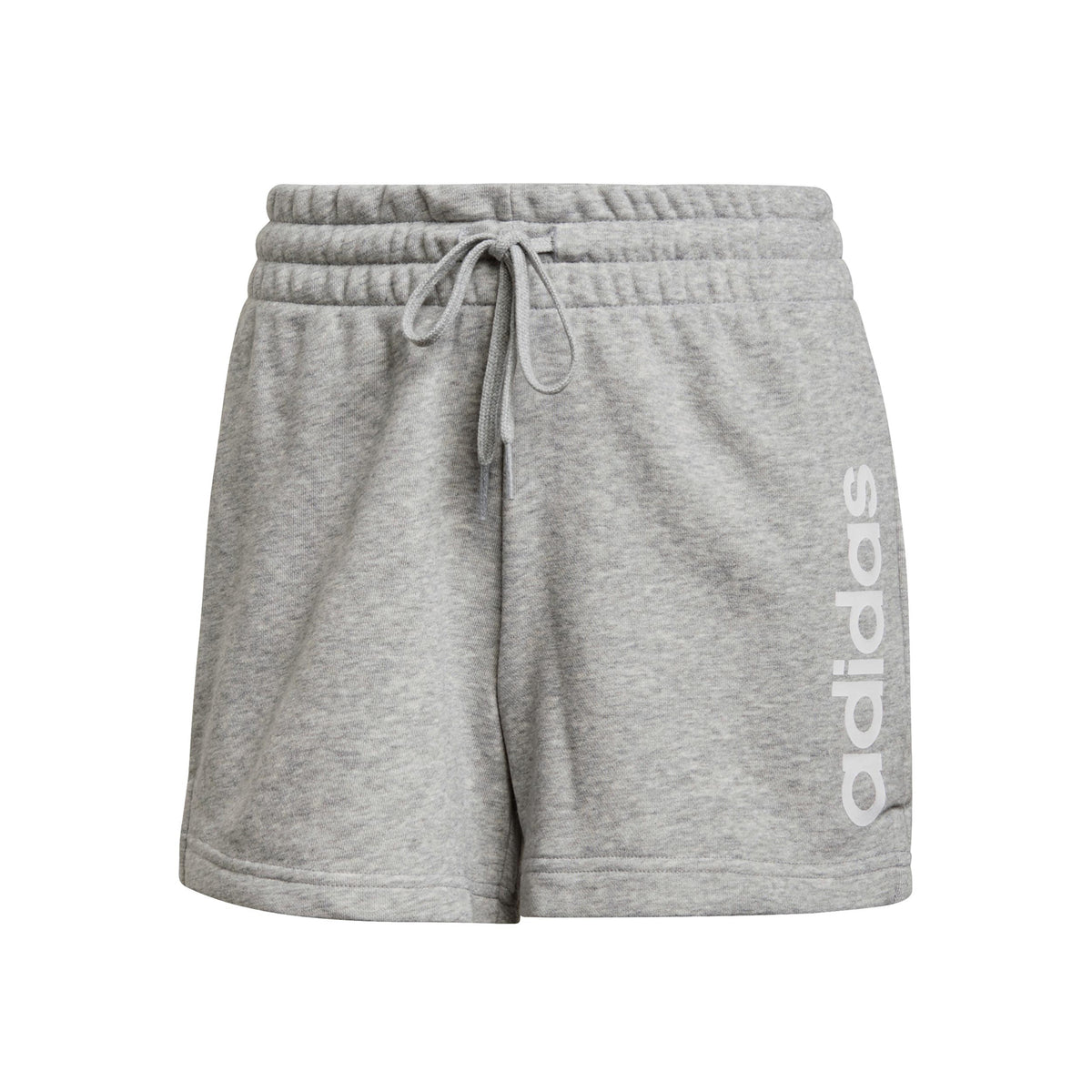 adidas Linear French Terry Shorts Dames - grijs, wit