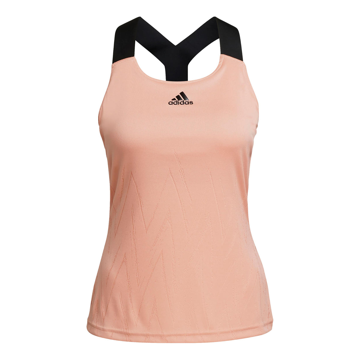 adidas Primeblue Y- Tanktop Dames - abrikoos, zwart