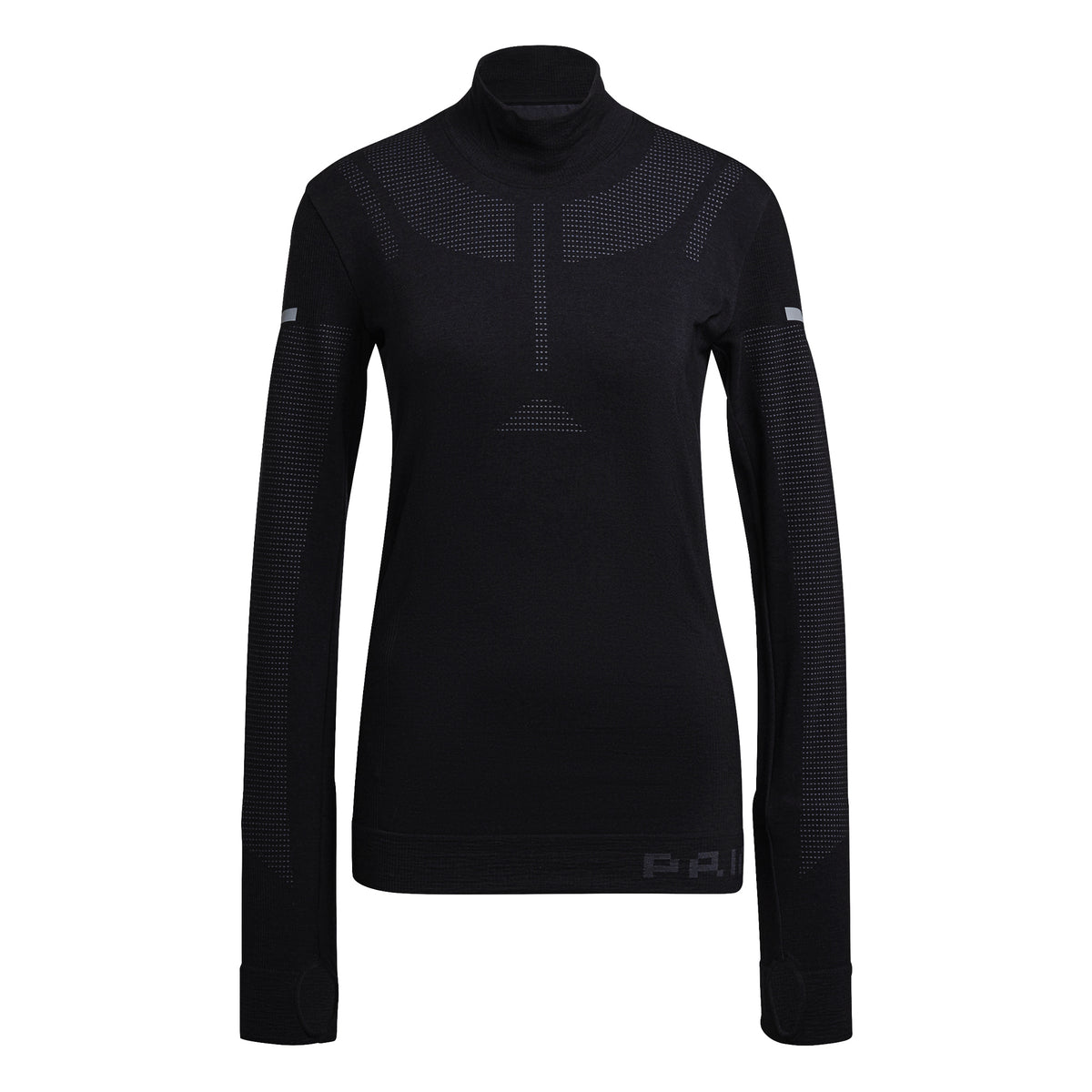 adidas Primeknit Longsleeve Dames - zwart,