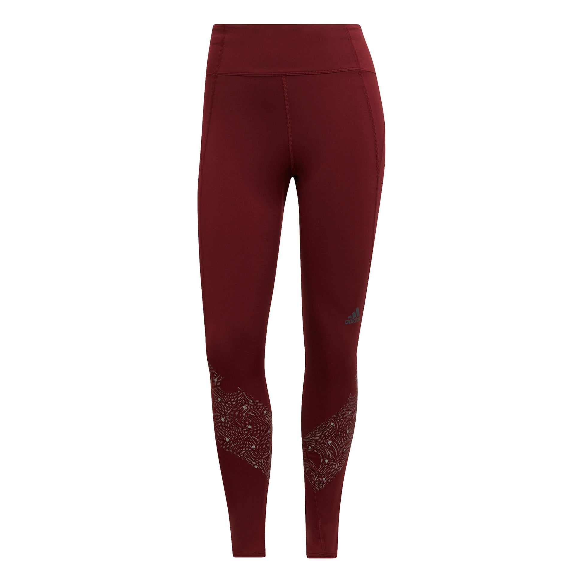 adidas Own The Run Reflective Collant De Course Femmes-Rouge