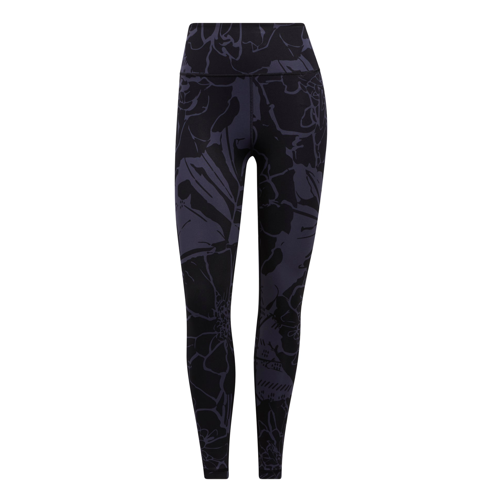 adidas Optime Flower 7/8 Tight Dames - blauw,