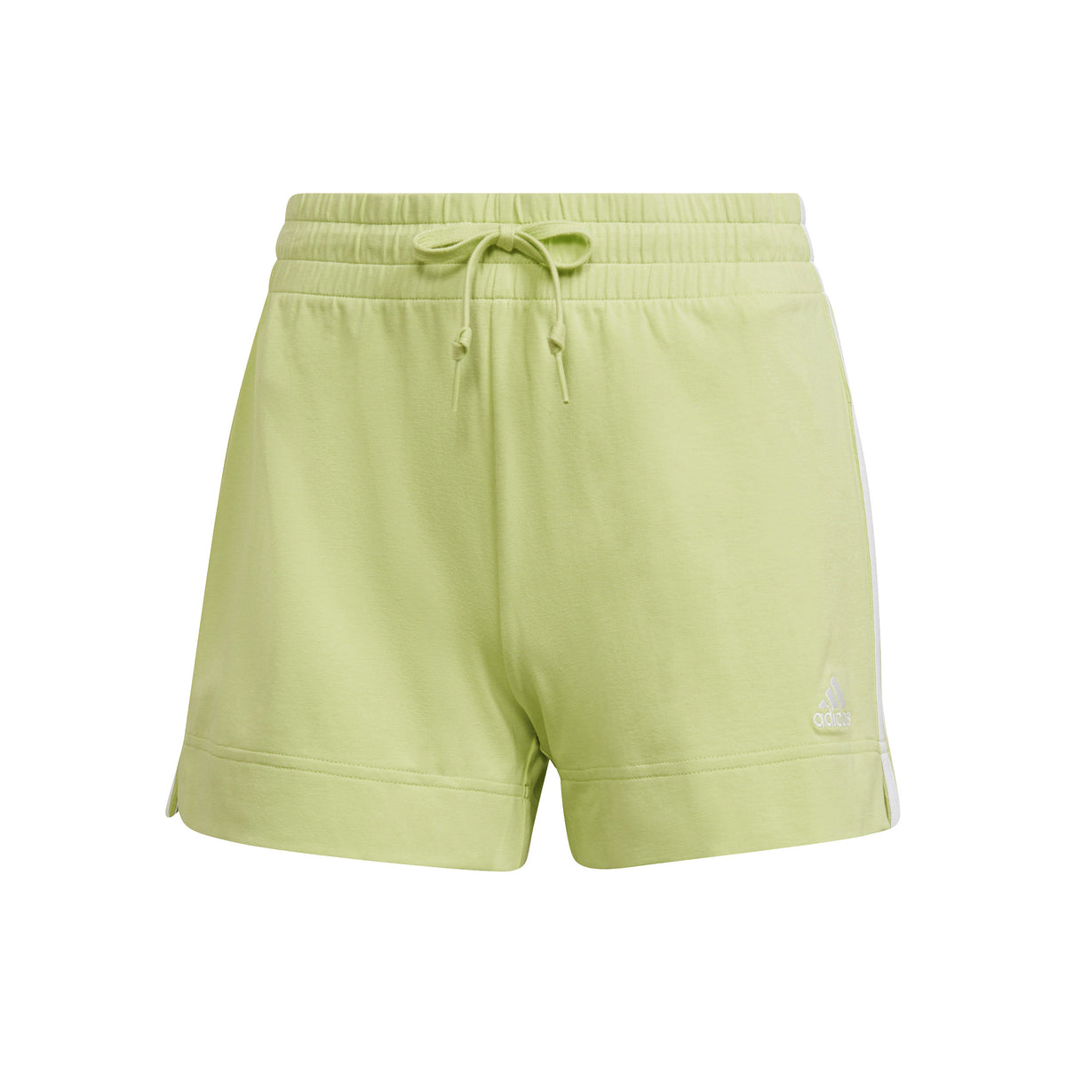 adidas Slim 3-Stripes Shorts Dames - groen, wit