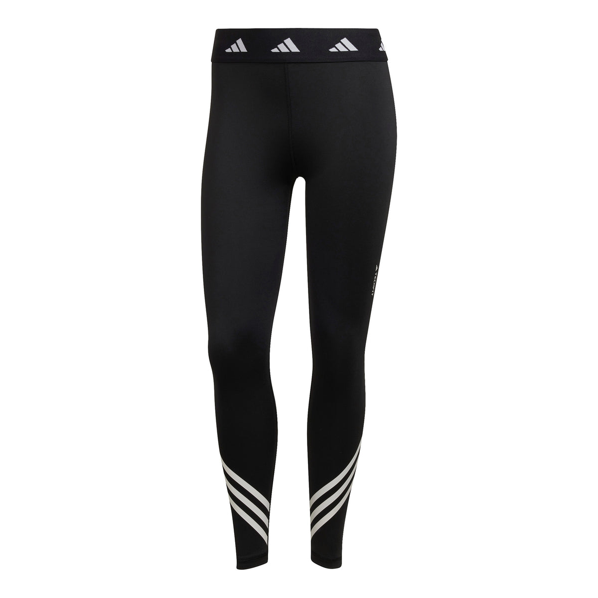 adidas Tech-Fit 3 Stripes 7/8 Collant tight Femmes - noir,