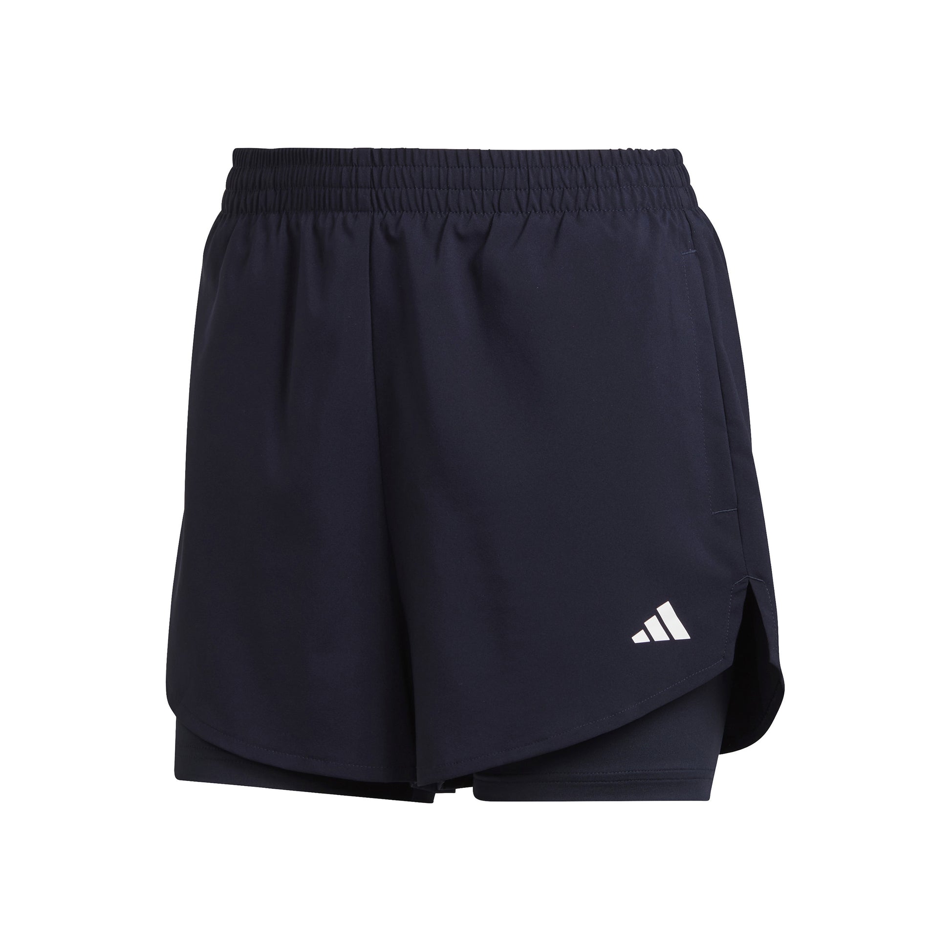 adidas MIN 2in1 Shorts Dames - donkerblauw,
