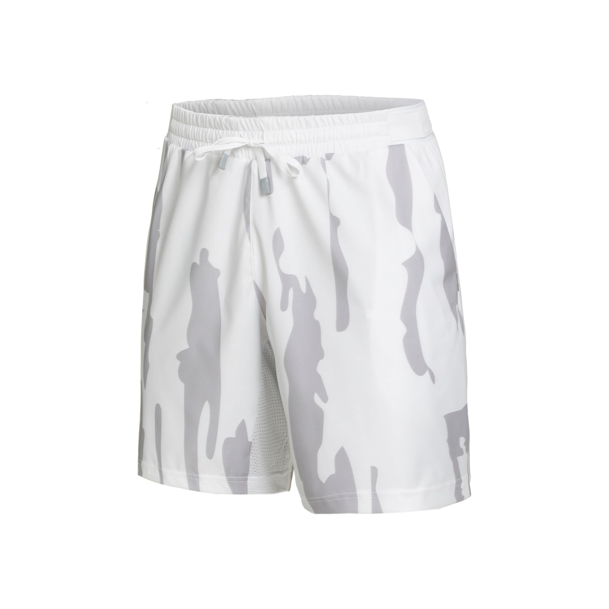 adidas New York Printed Shorts Hommes - blanc, gris clair