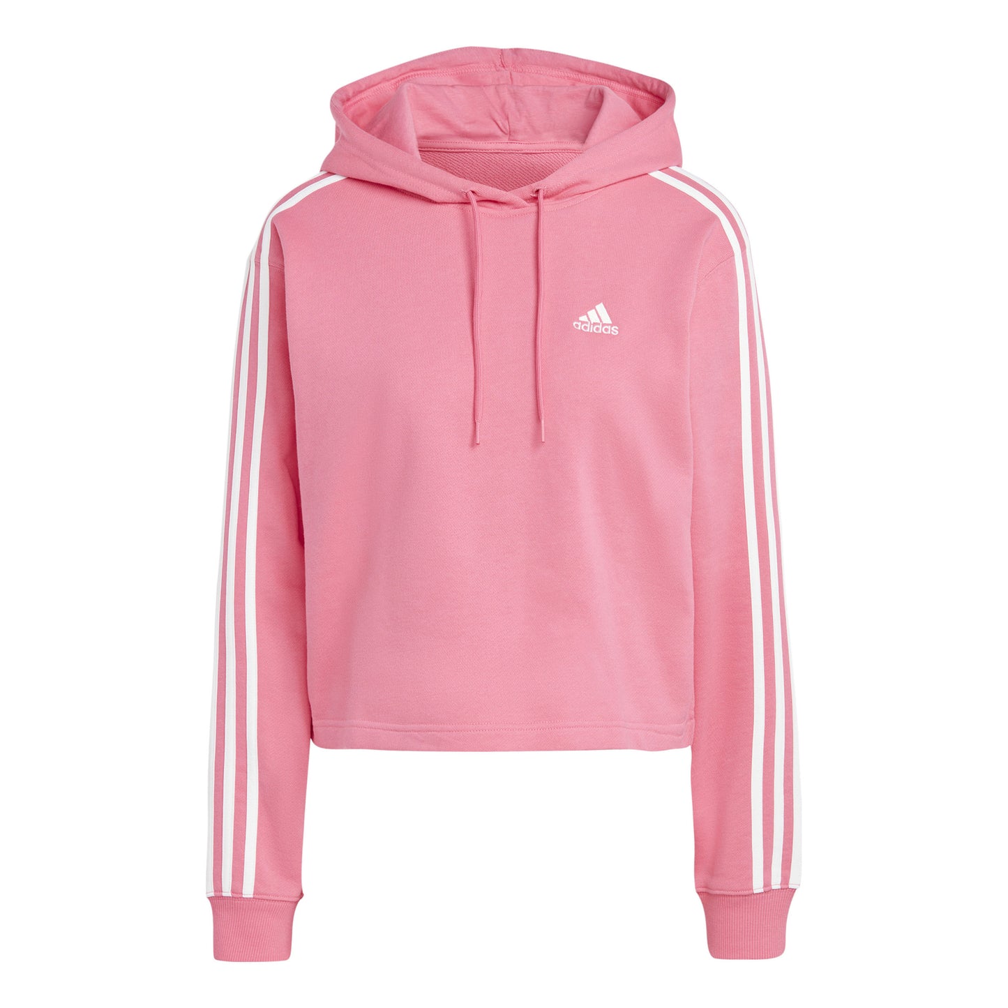 adidas Future Icon 3 Stripes Full-Zip Sweat à capuche Femmes - rosé, blanc