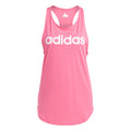 Linear Tanktop Dames - pink, wit