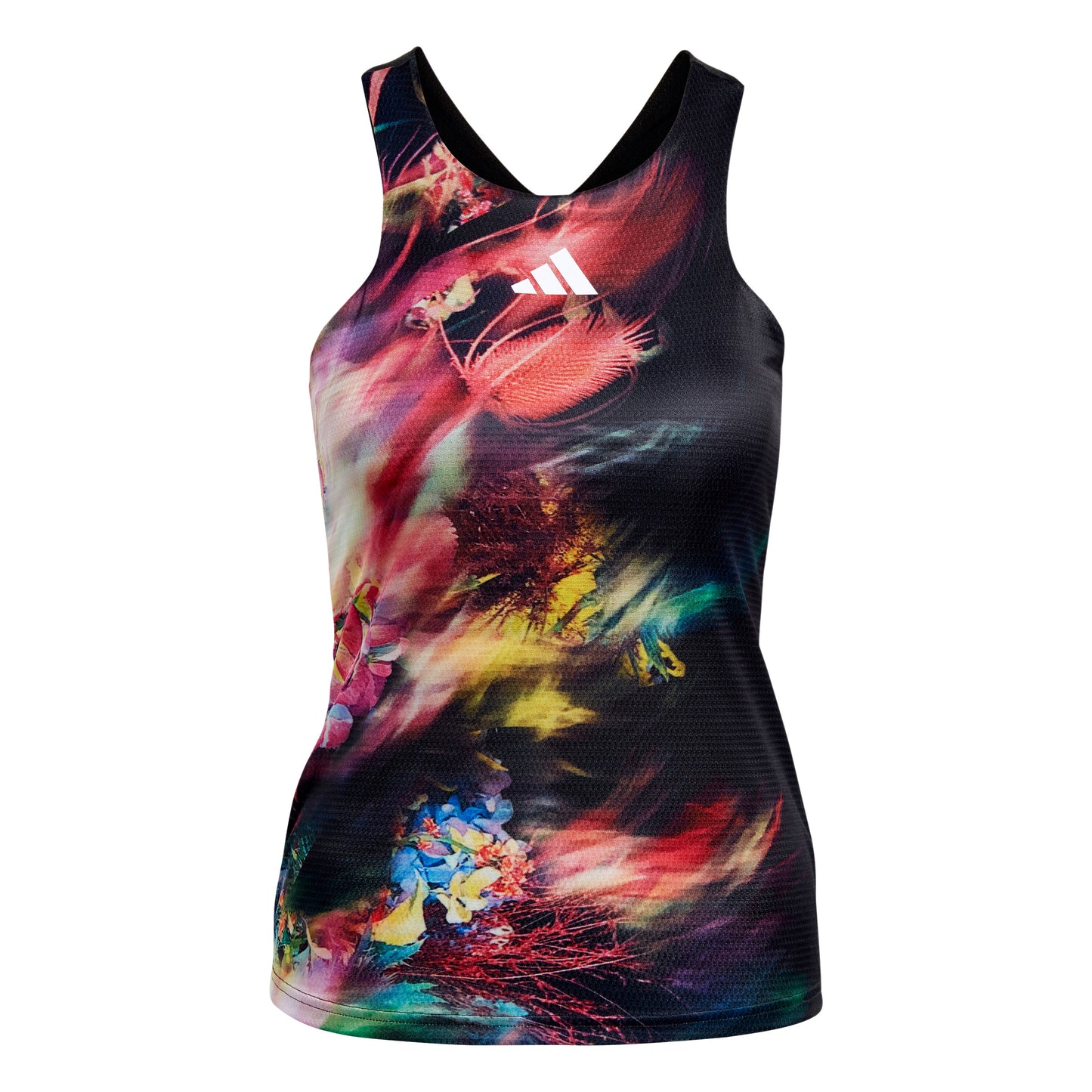 adidas Melbourne Y-Débardeur Tank Top Femmes-Noir,Multicouleur