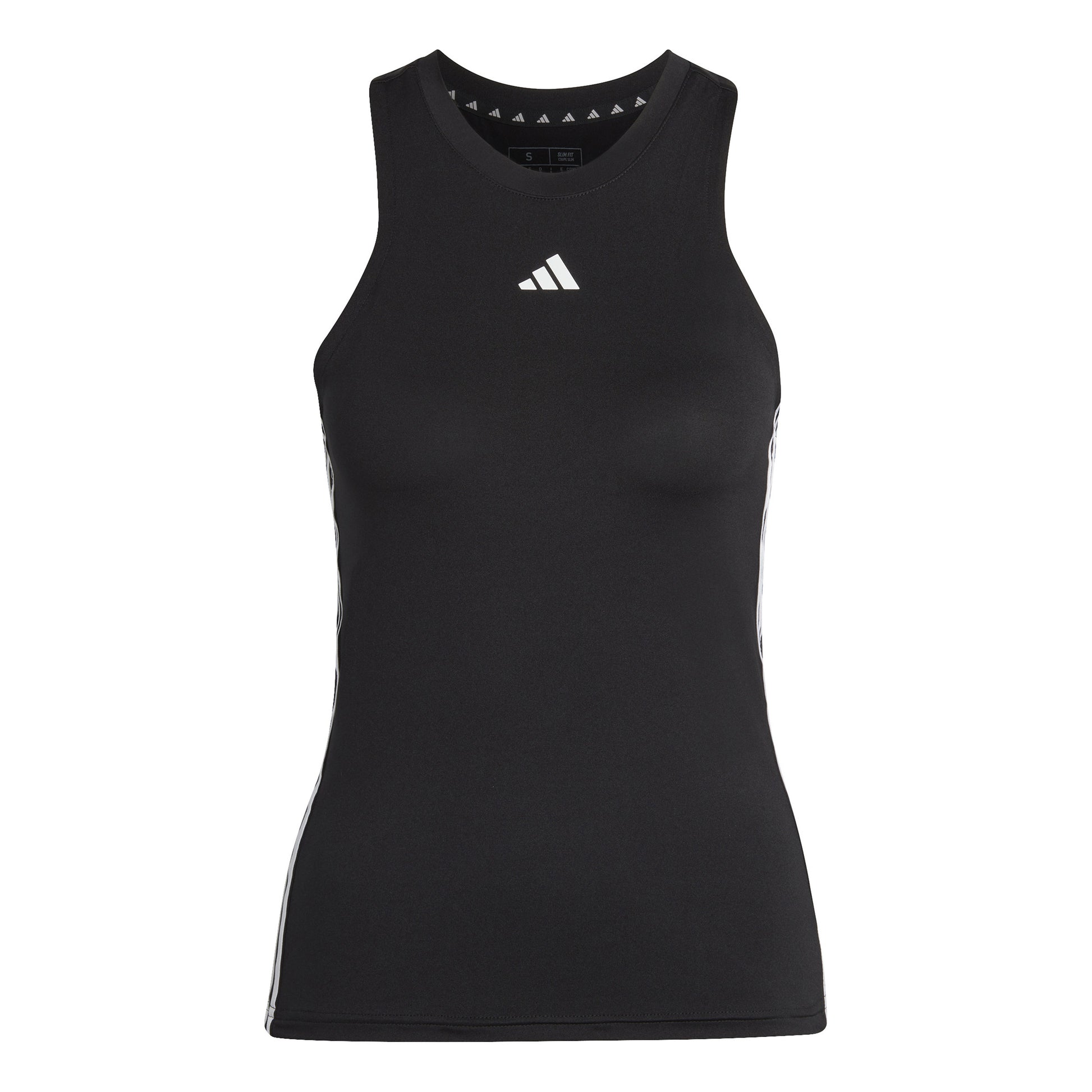 adidas Essentials AEROREADY Train Regular 3-Stripes Tanktop Dames-Zwart