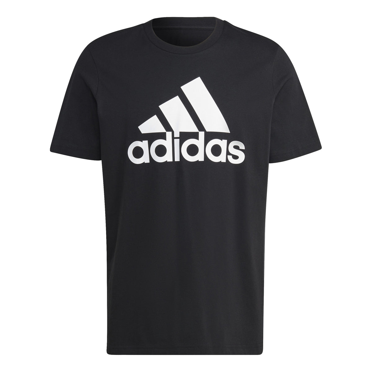 adidas Big Logo Single Jersey T-shirt Hommes - noir, blanc
