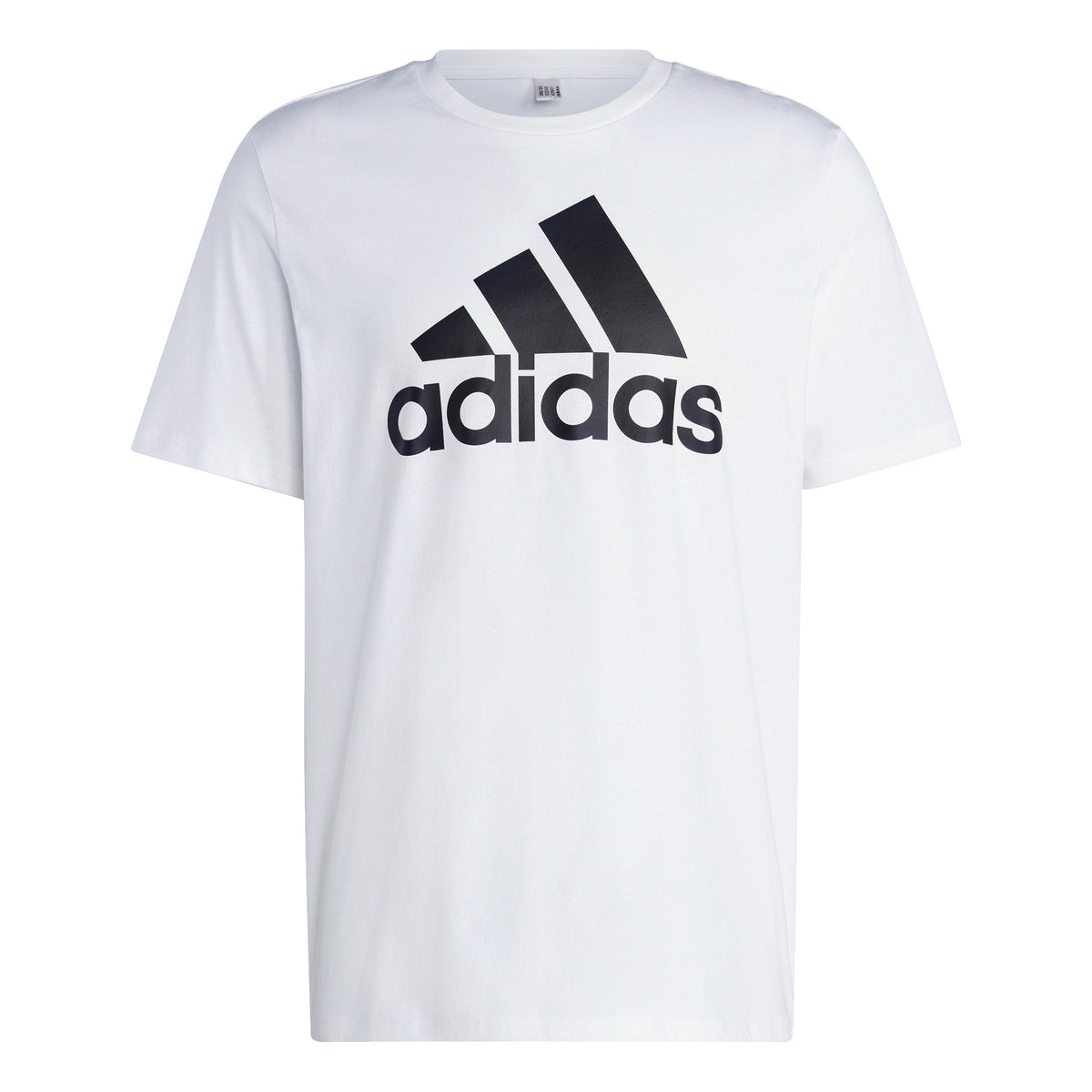 adidas Big Logo Single Jersey T-shirt Hommes - blanc, noir