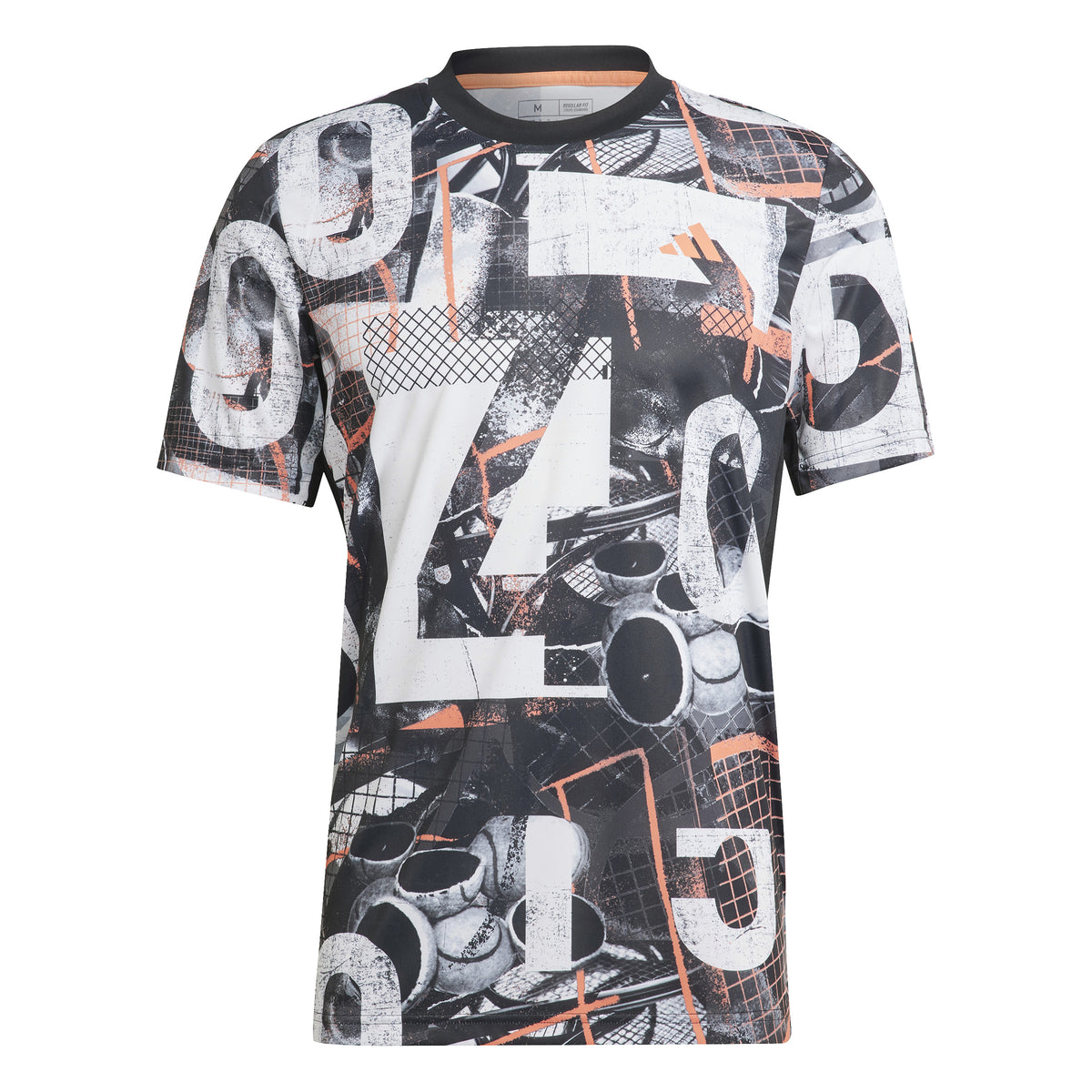 adidas Graphic T-shirt Heren - wit, veelkleurig