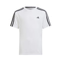 Train AEROREADY 3-Stripes Regular-Fit T-shirt Garçons - blanc, noir