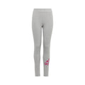Big Logo Cotton Collant tight Filles - gris clair, pink
