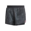 Split Shorts Heren - zwart, grijs