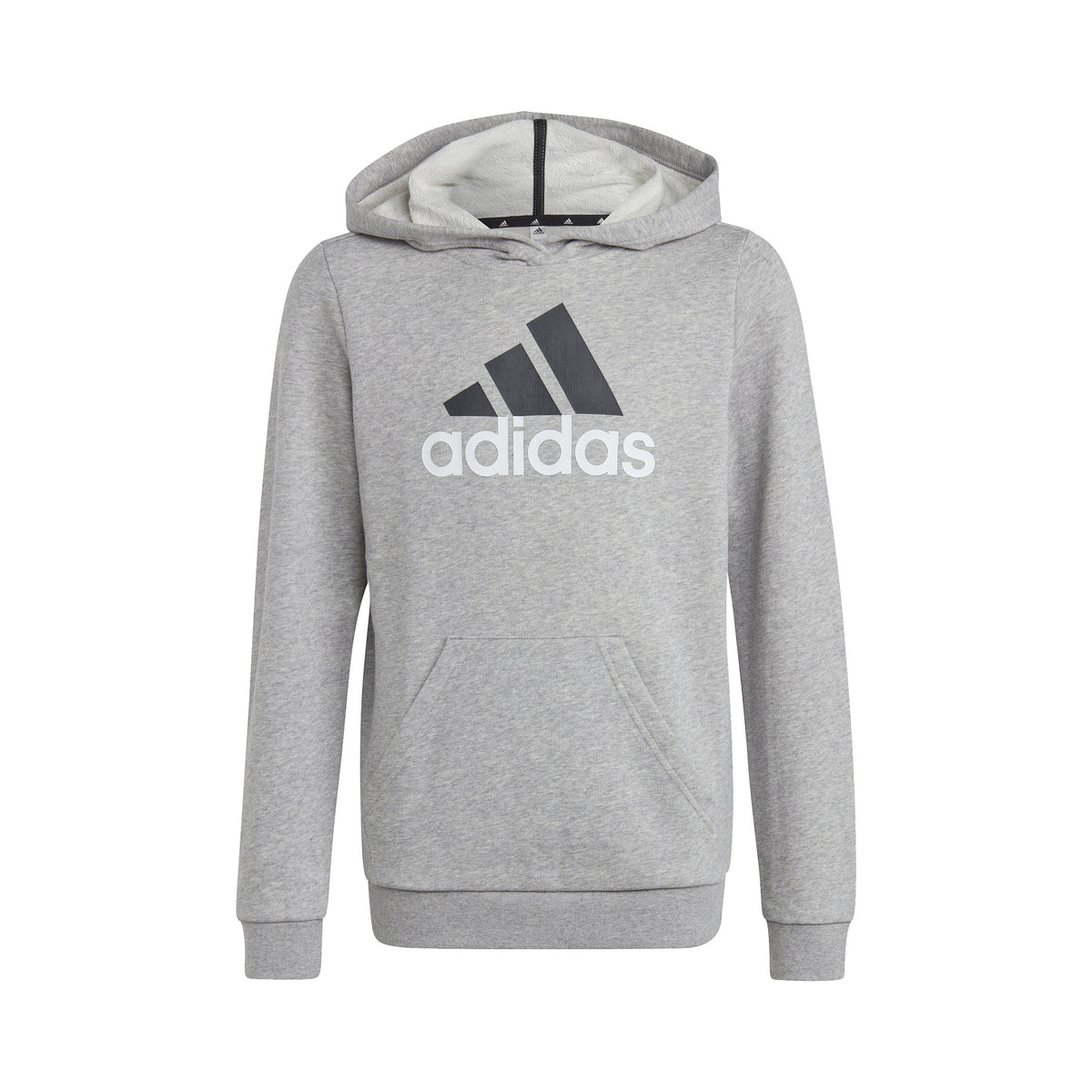adidas Big Logo 2 Sweat à capuche Garçons - gris clair,