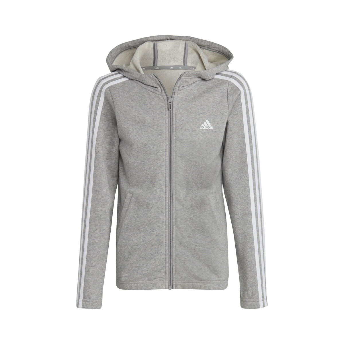adidas 3Stripes Sportjas Meisjes - grijs