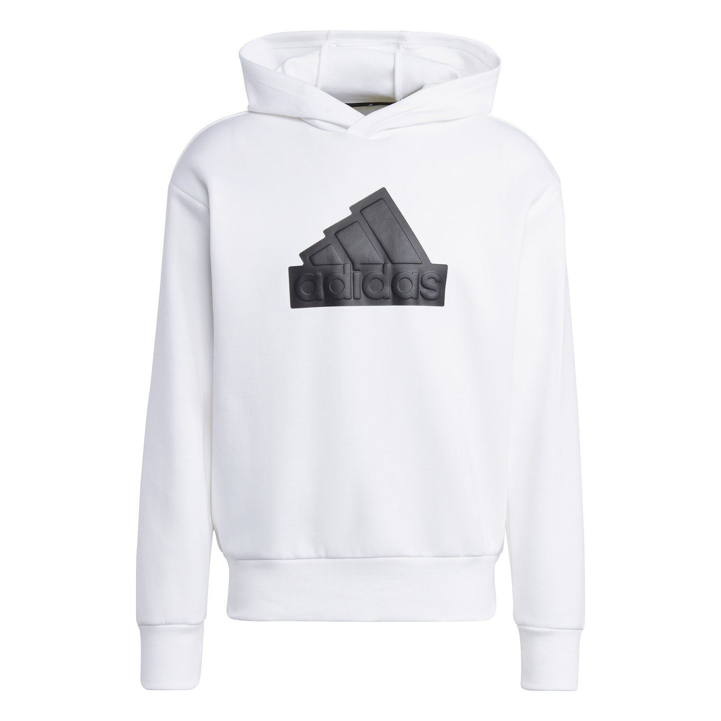 adidas Future Icon Badge of Sport Sweater met capuchon Heren - wit, zwart