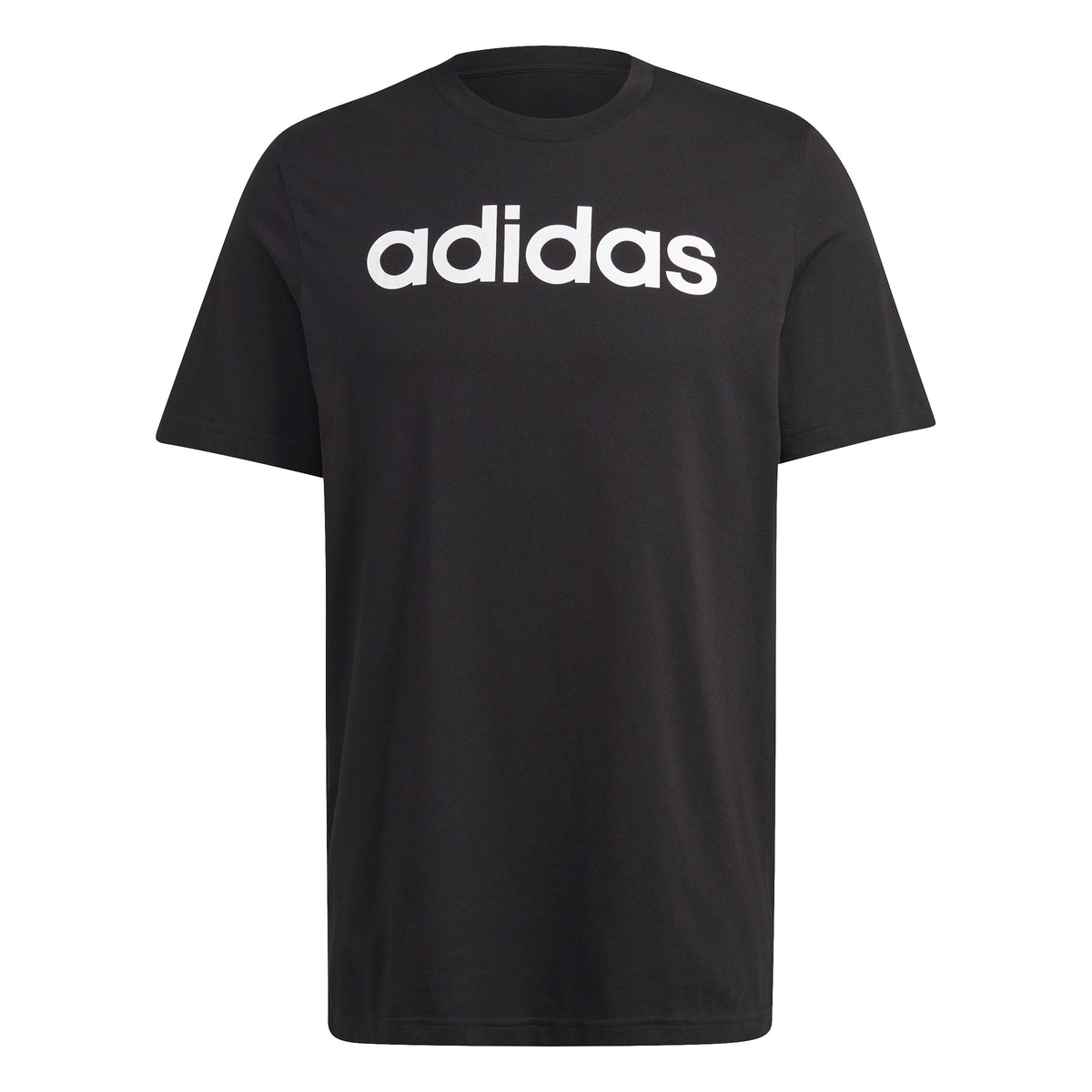 adidas LIN Singel Jersey T-shirt Hommes - noir, blanc