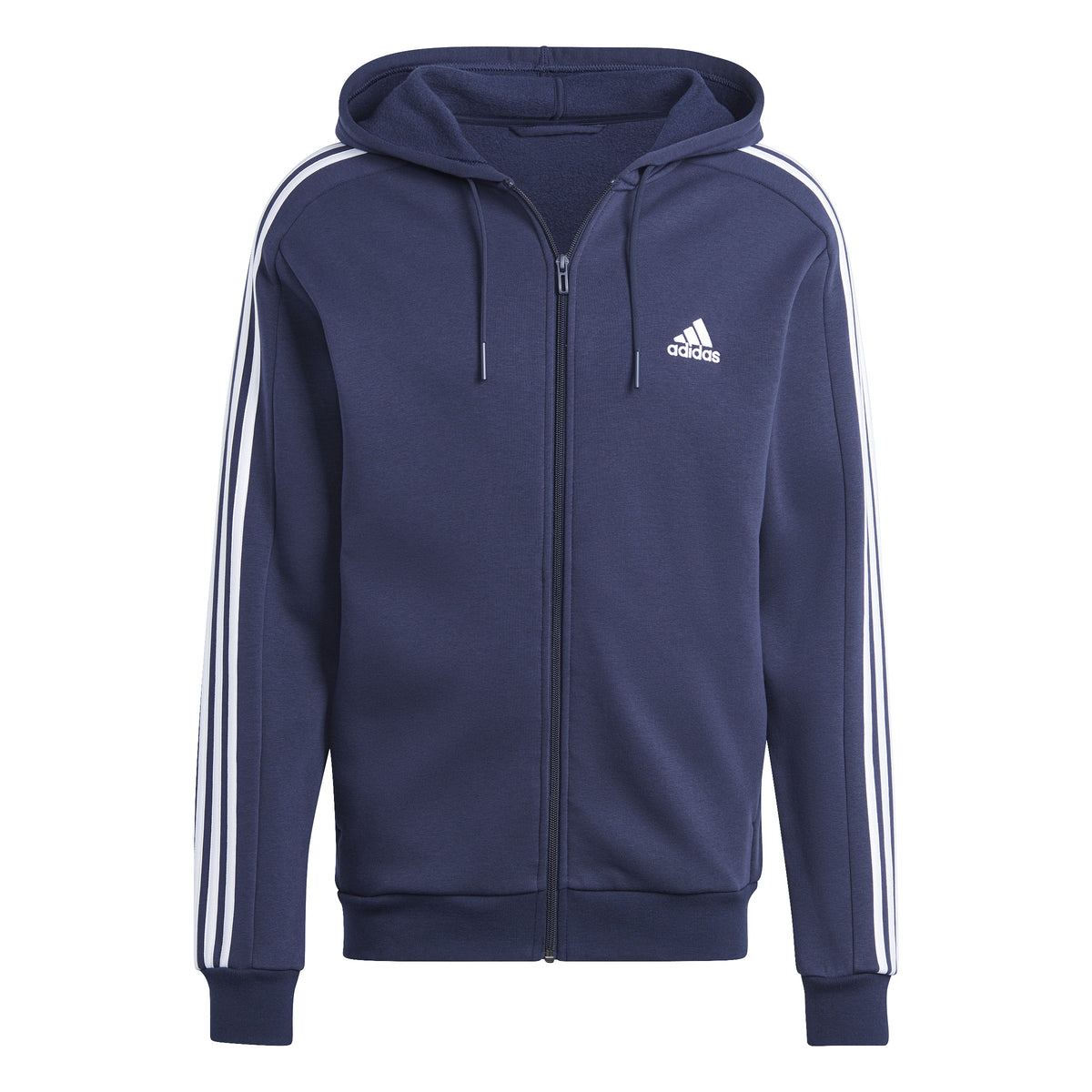 adidas 3Stripes Freelift Full-Zip Gilet en coton Hommes - bleu foncé