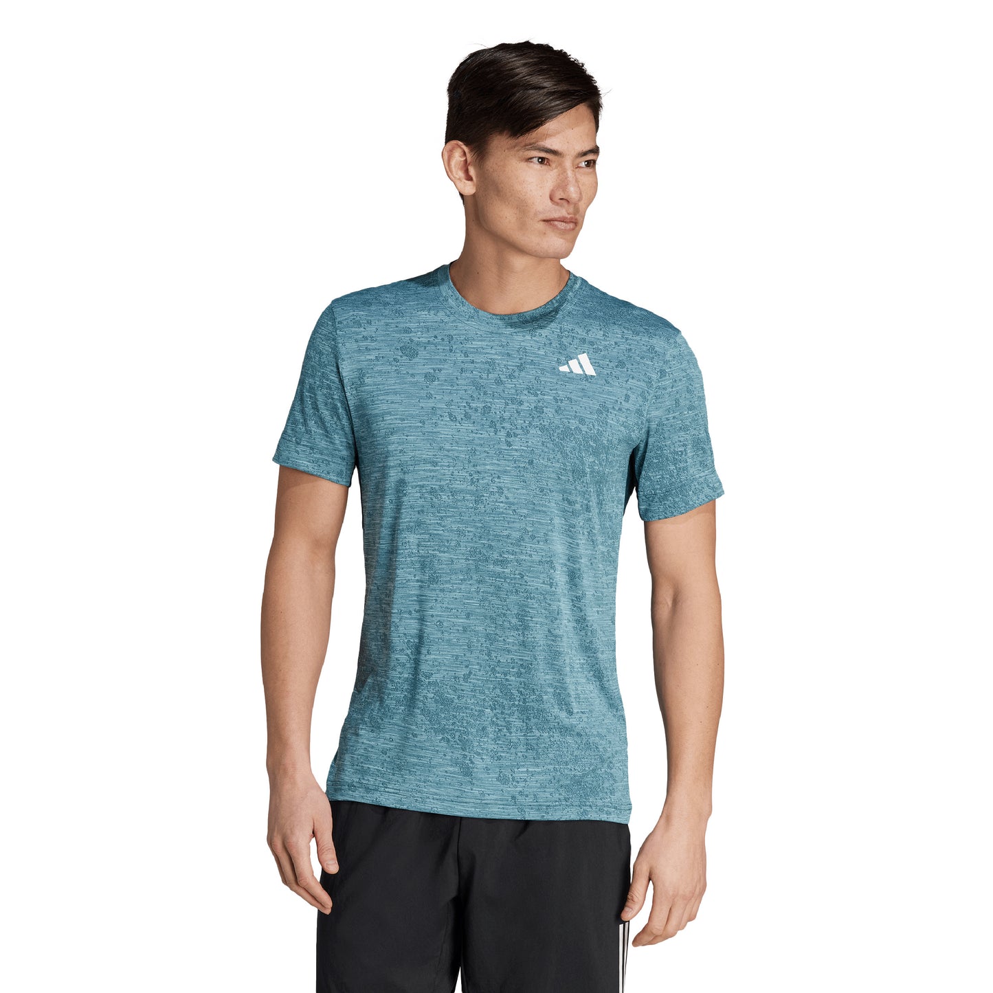 adidas Freelift T-shirt Hommes - bleu petrol,