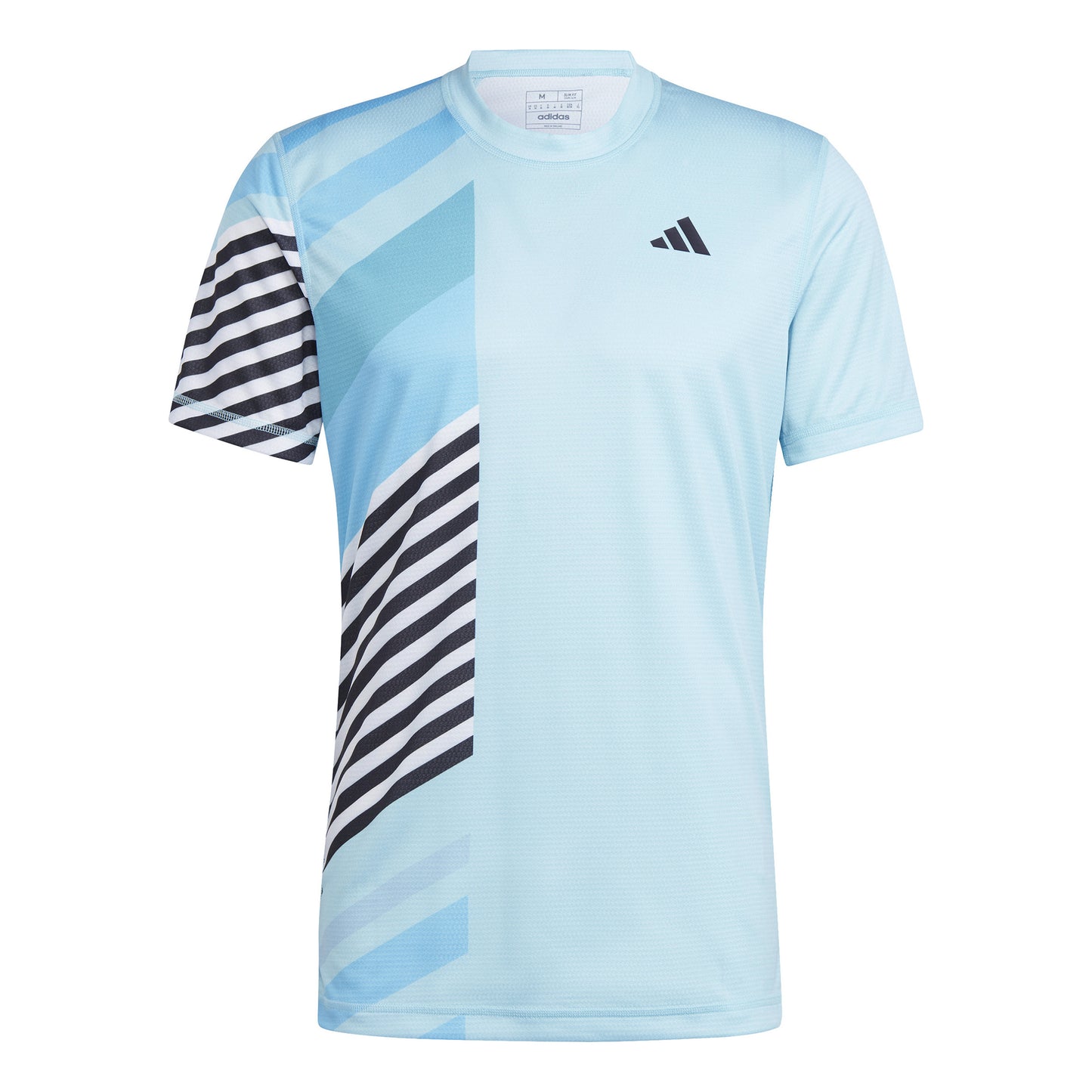 adidas FLFT Pro T-shirt Hommes - bleu clair, multicouleur