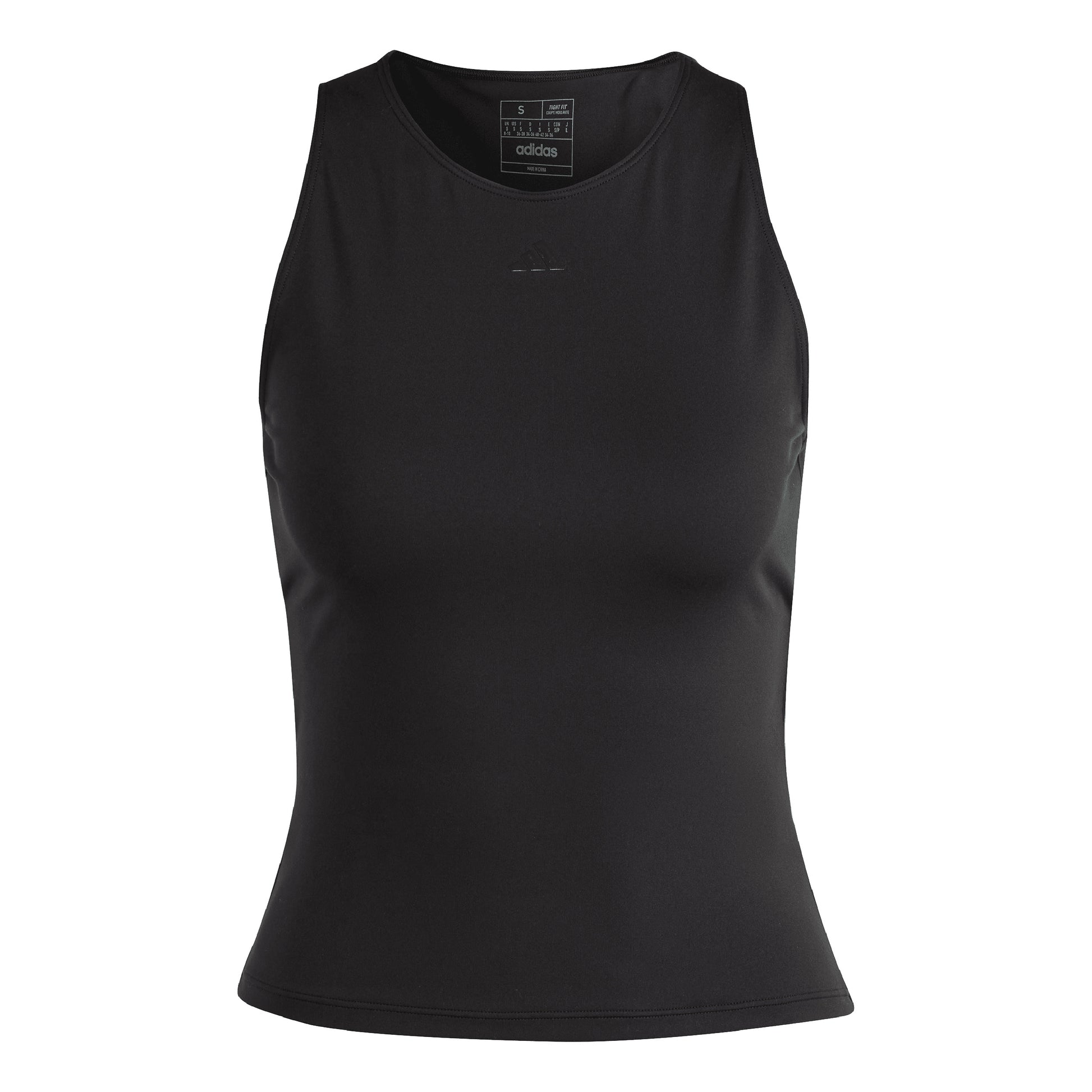 adidas YGA ST Tank Tanktop Dames - zwart,