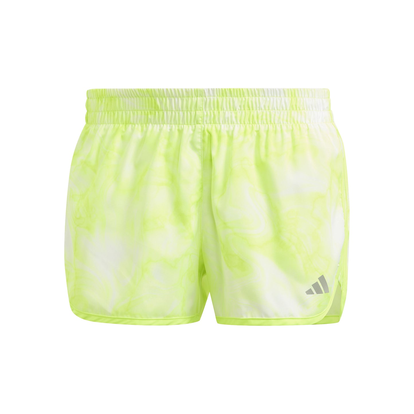 adidas M20 3in AOP Hardloopshorts Dames - neongroen, veelkleurig