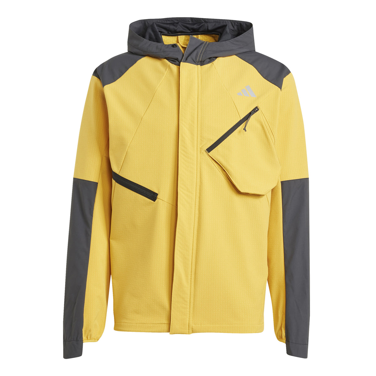 adidas Ultimate Cold Ready Hardloopjas Heren - goudgeel, zwart