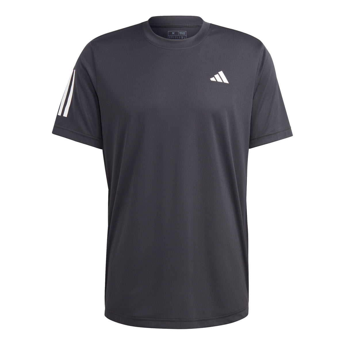 adidas Club 3-Stripes T-shirt Heren - zwart, wit