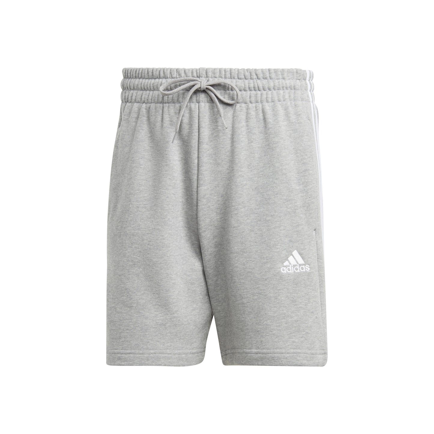 adidas 3Stripes Shorts Heren - lichtgrijs, wit
