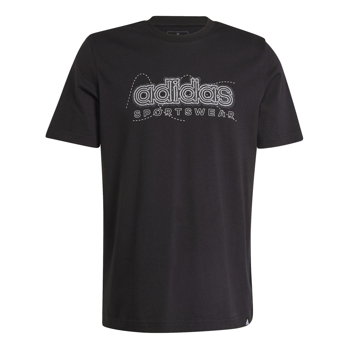 adidas Growth SPW T-shirt Heren - zwart,