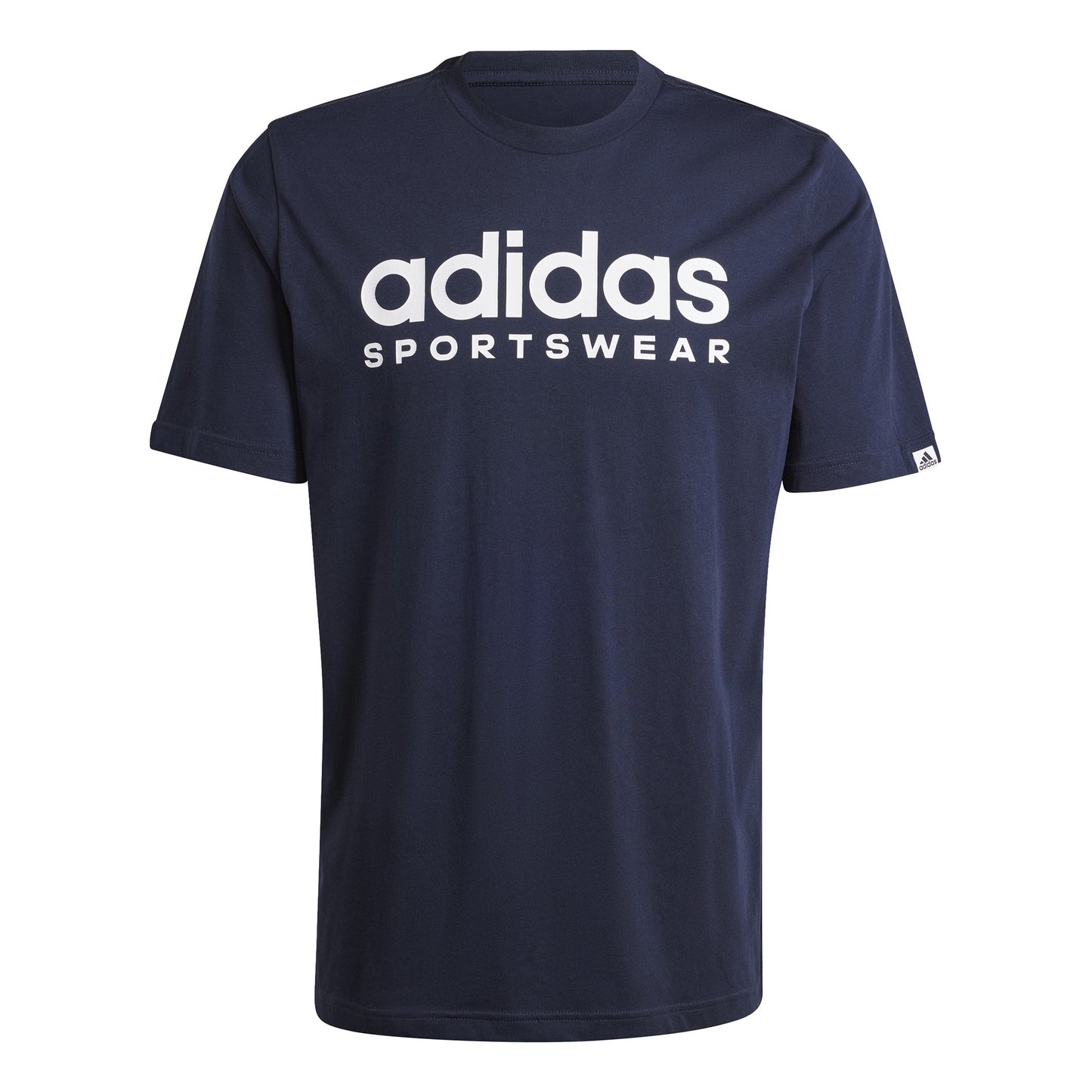 adidas SPW T-shirt Heren - donkerblauw, wit